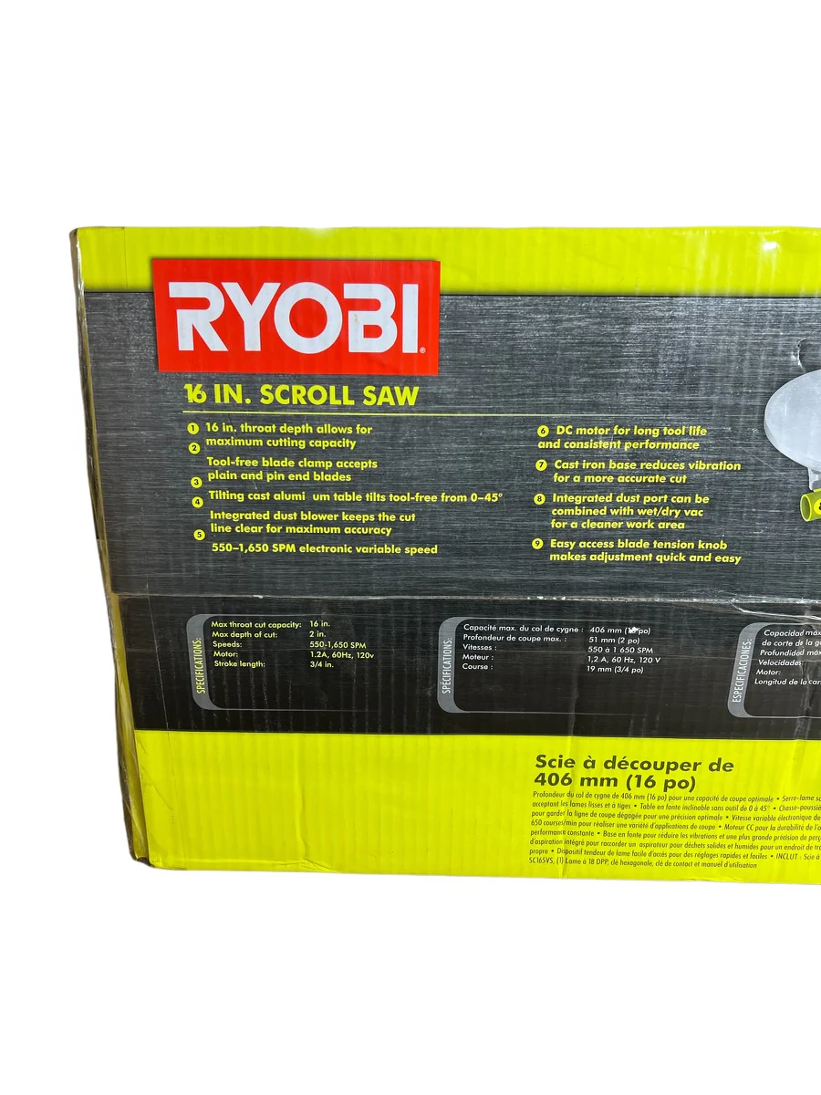 1.2 Amp Corded 16 in. Scroll Saw - Image 2