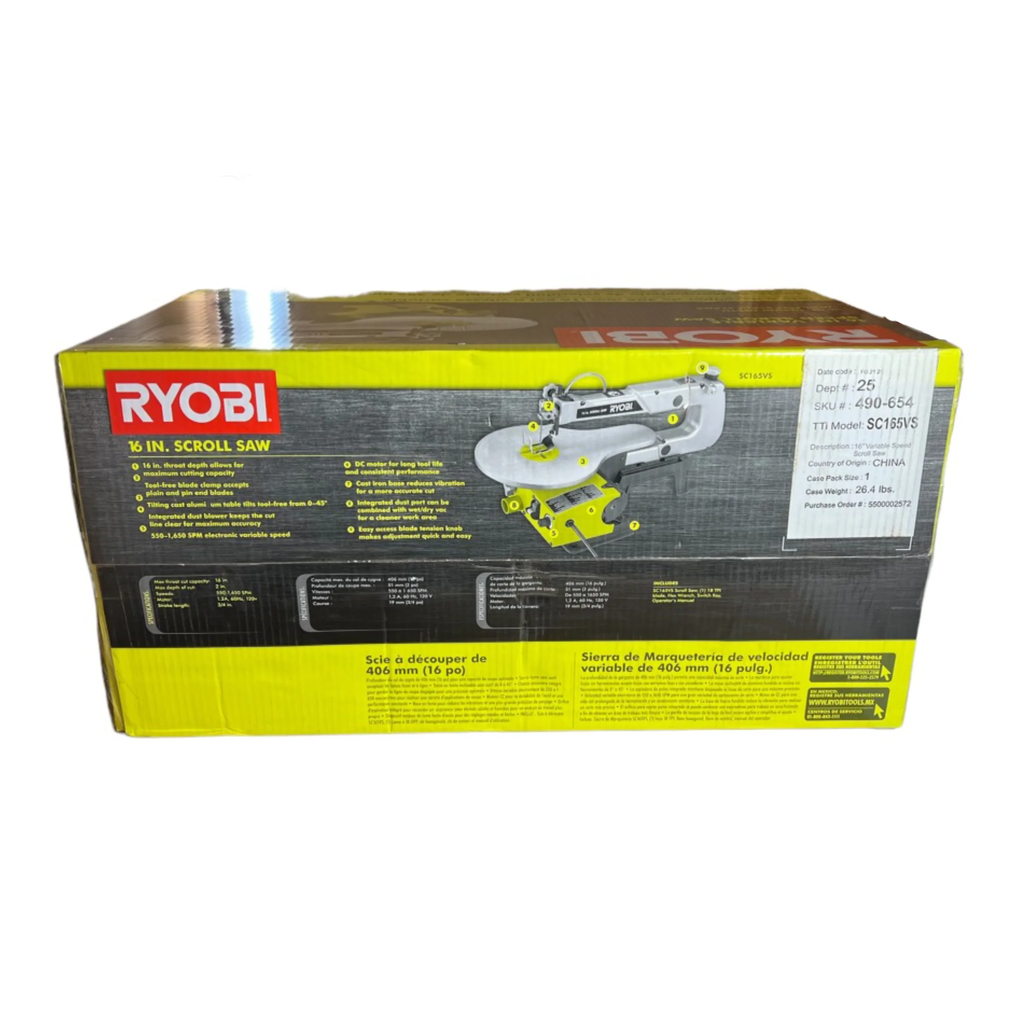 1.2 Amp Corded 16 in. Scroll Saw - Image 3