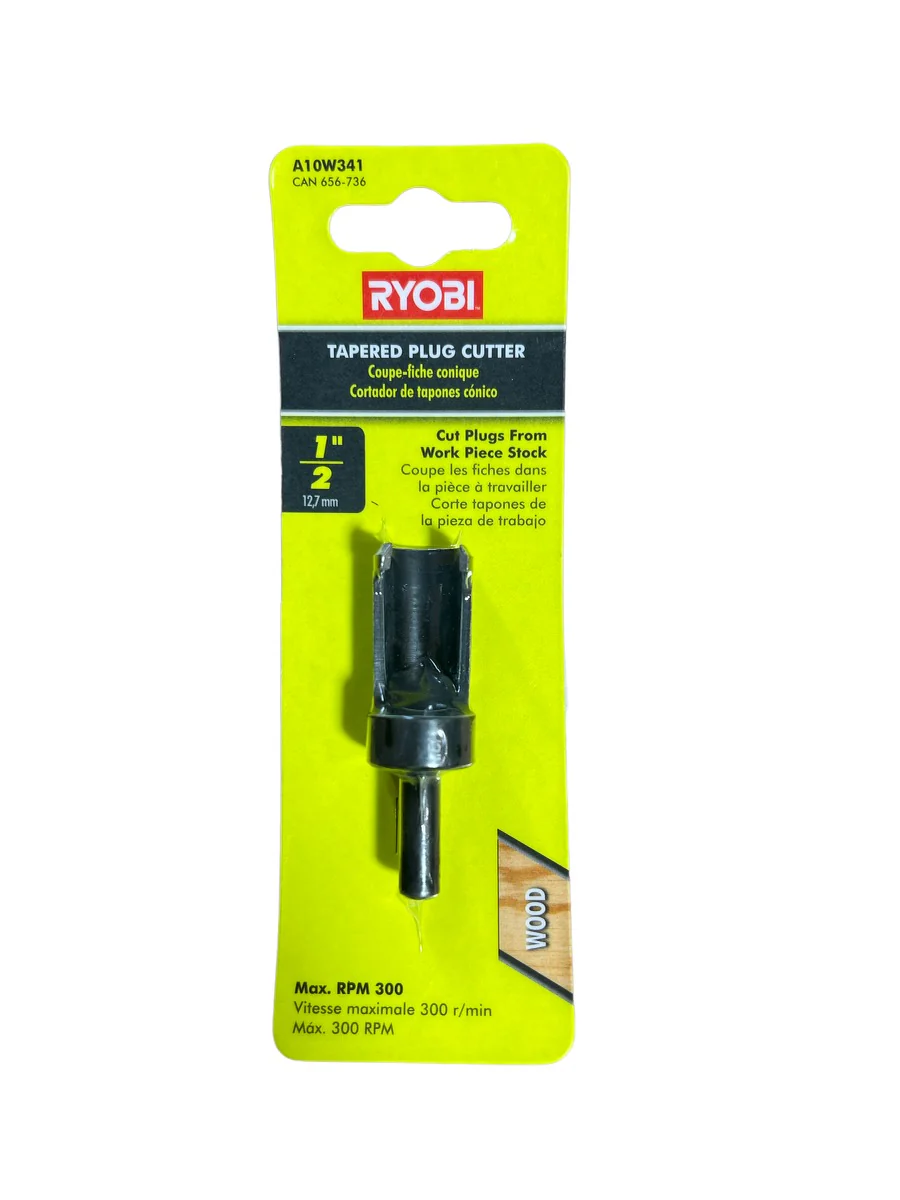 1/2 in. Tapered Plug Cutter