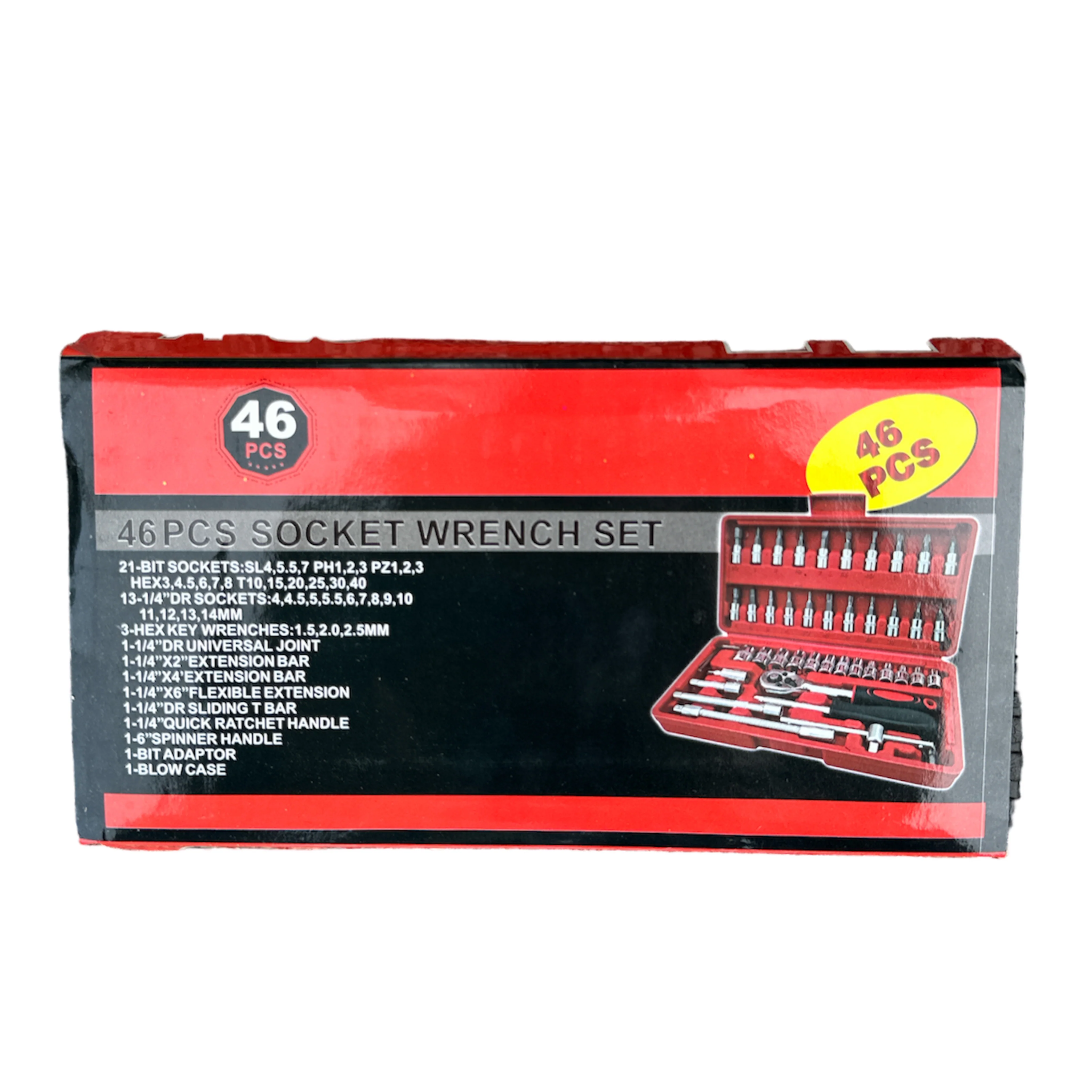 1/4 in. Drive Socket Set with Storage Case(46 Pc) - Image 4
