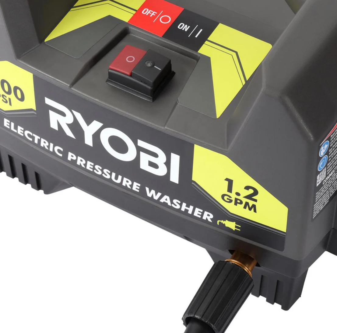 1,600 PSI 1.2 GPM Electric Pressure Washer - Image 2