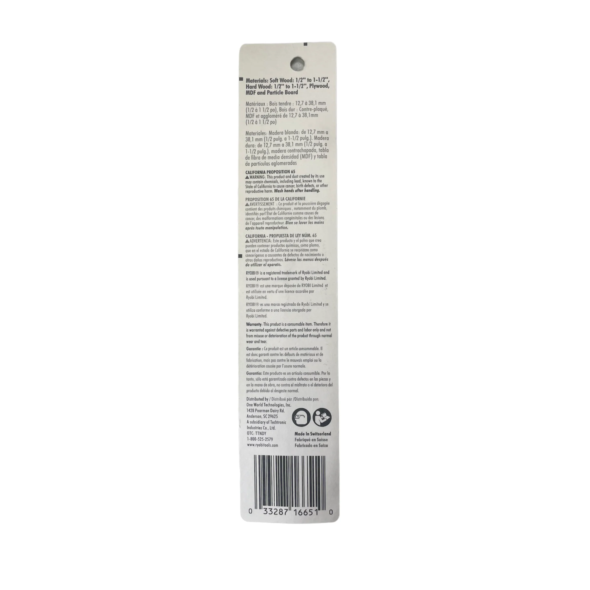 10 Teeth per in. Regular Tooth Scroll Saw Blades (4-Piece) - Image 2