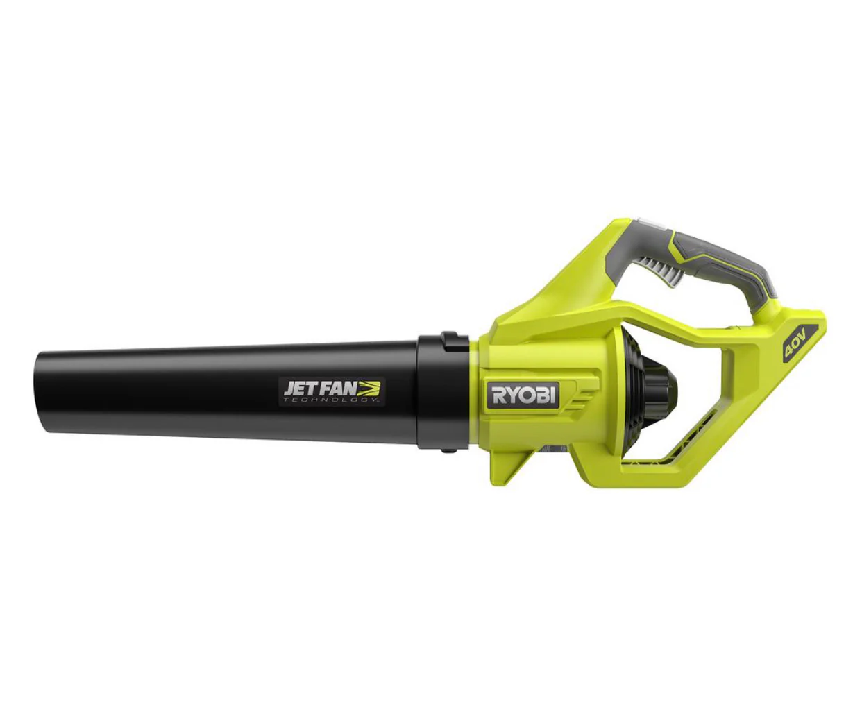 110 MPH 500 CFM Variable-Speed 40-Volt Lithium-Ion Cordless Battery Jet Fan Leaf Blower (Tool Only) - Image 2