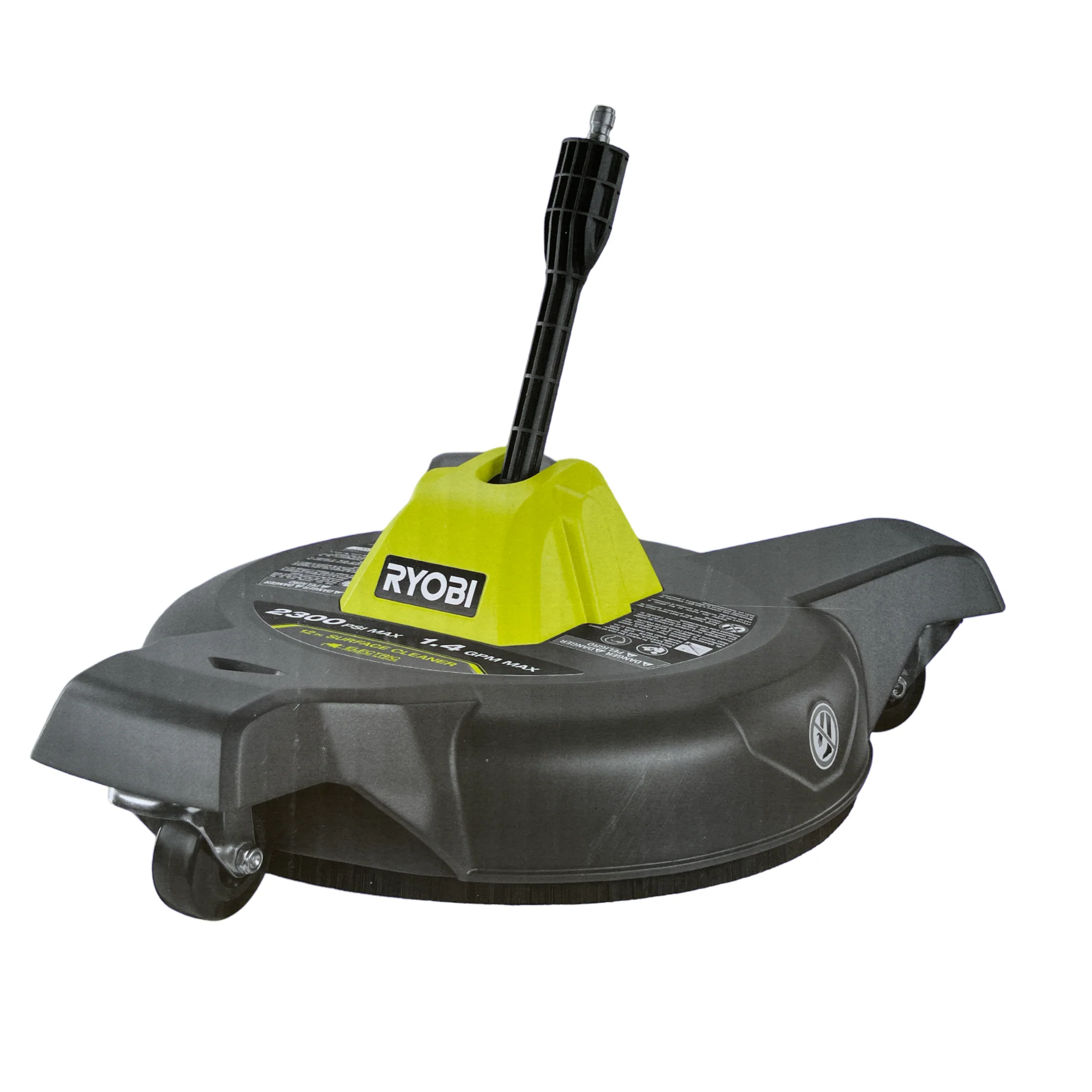 12 in. 3100 PSI Electric Pressure Washer Surface Cleaner with Casters - Image 2