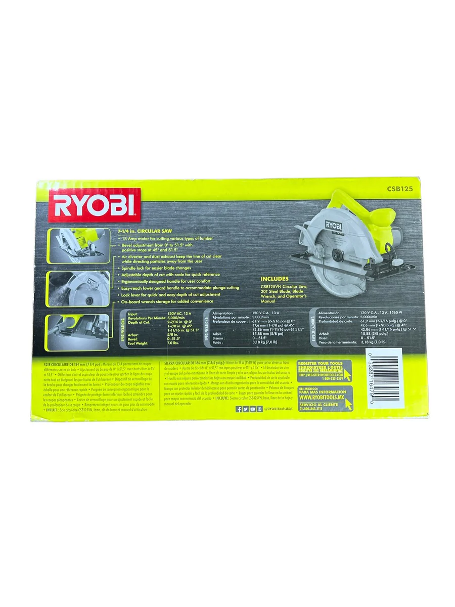 13 Amp 7-1/4 in. Corded Circular Saw - Image 6