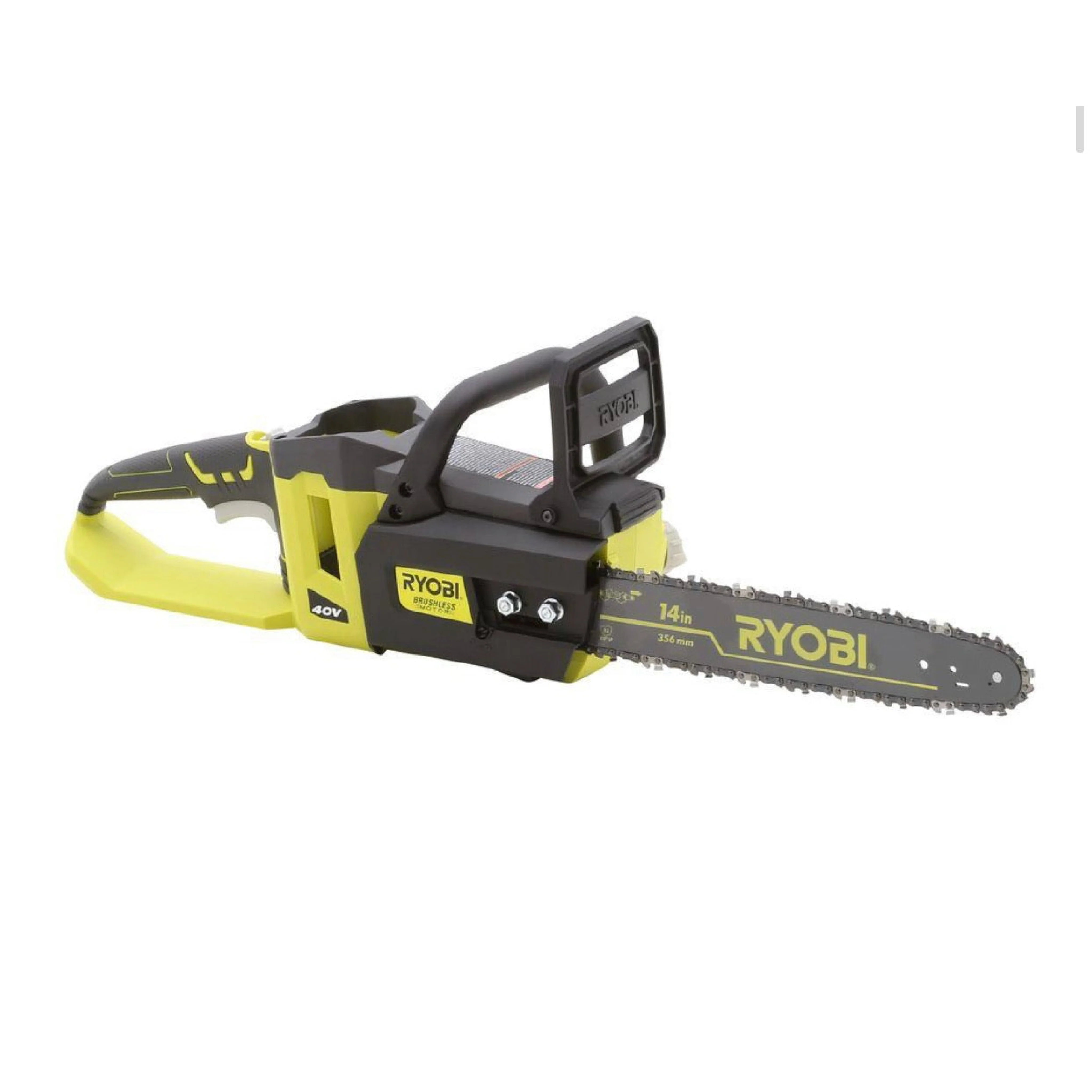 14 in. 40-Volt Brushless Lithium-Ion Cordless Battery Chainsaw (Tool Only) - Image 2