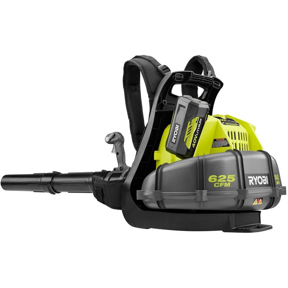 145 MPH 625 CFM 40-Volt Lithium-Ion Cordless Backpack Blower (TOOL ONLY) - Image 2