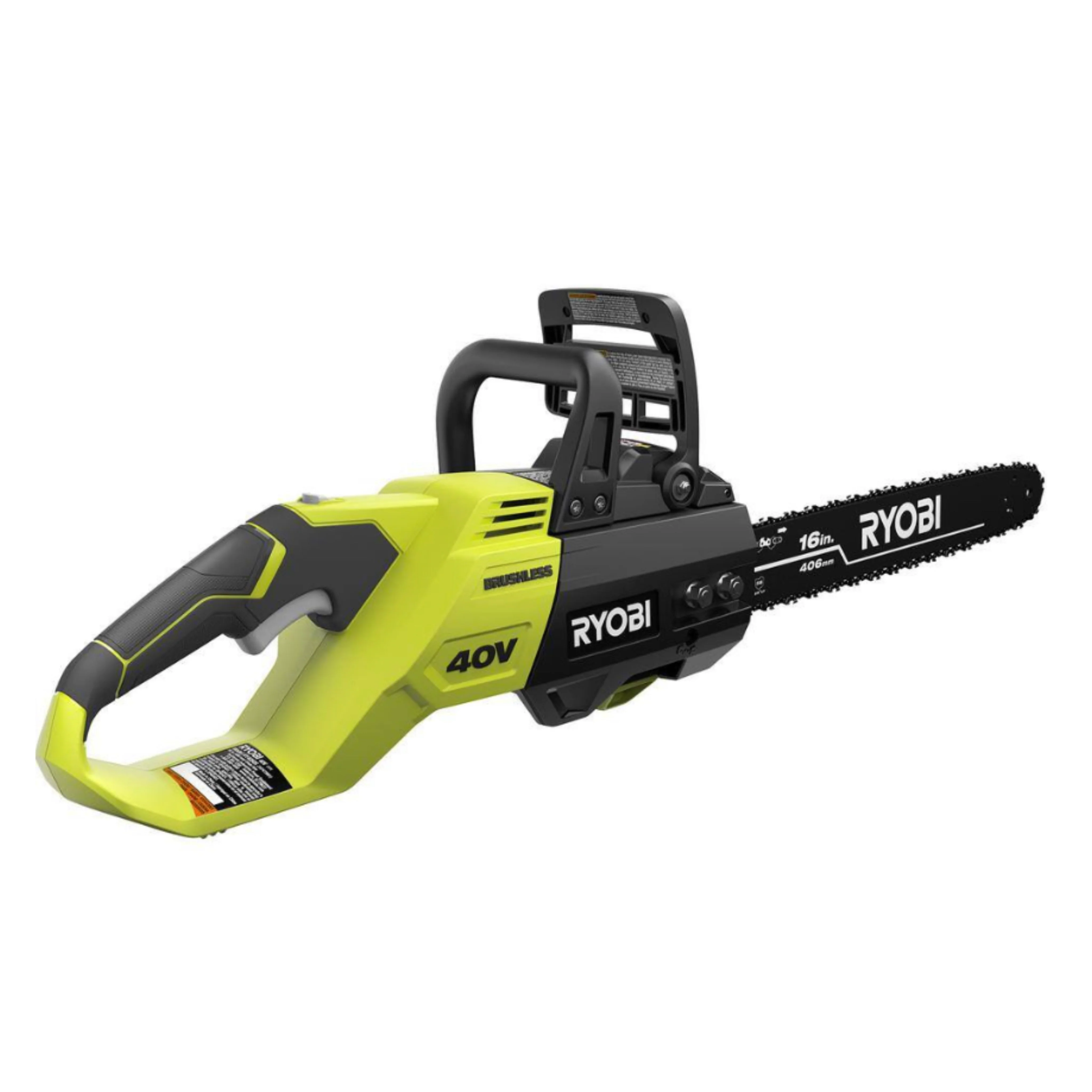 16 in. 40-Volt Lithium-Ion Brushless Electric Cordless Chainsaw (Tool Only) - Image 3