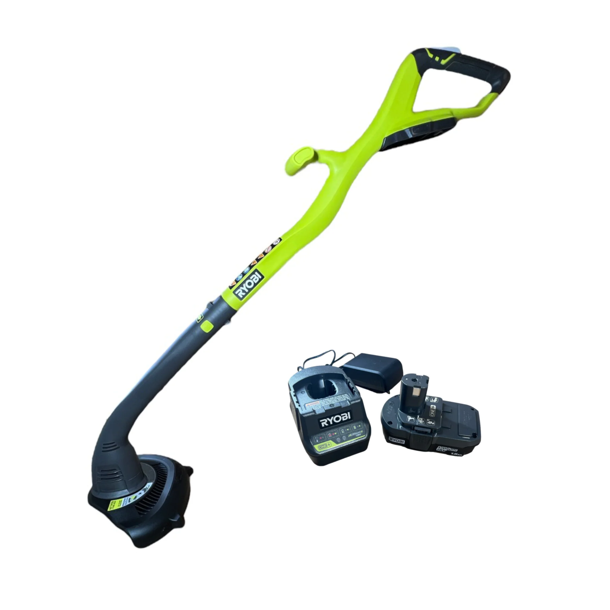 18-Volt Cordless 10 in. String Trimmer Edger with Battery & Charger - Image 3