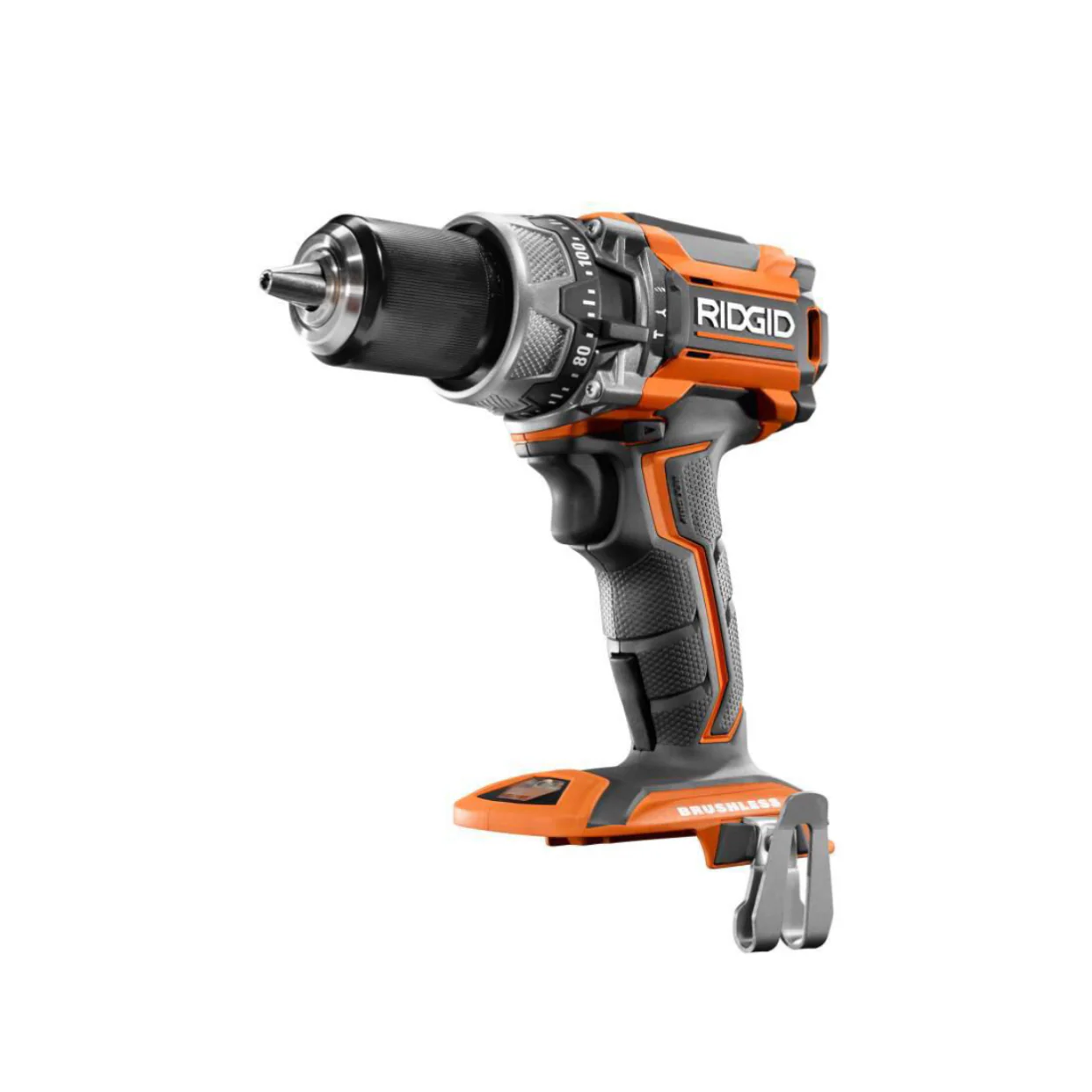 RIDGID 18-Volt Lithium-Ion Brushless 1/2 in. Compact Hammer Drill Kit with (2) 2.0 Ah Batteries, Charger, and Bag - Image 6