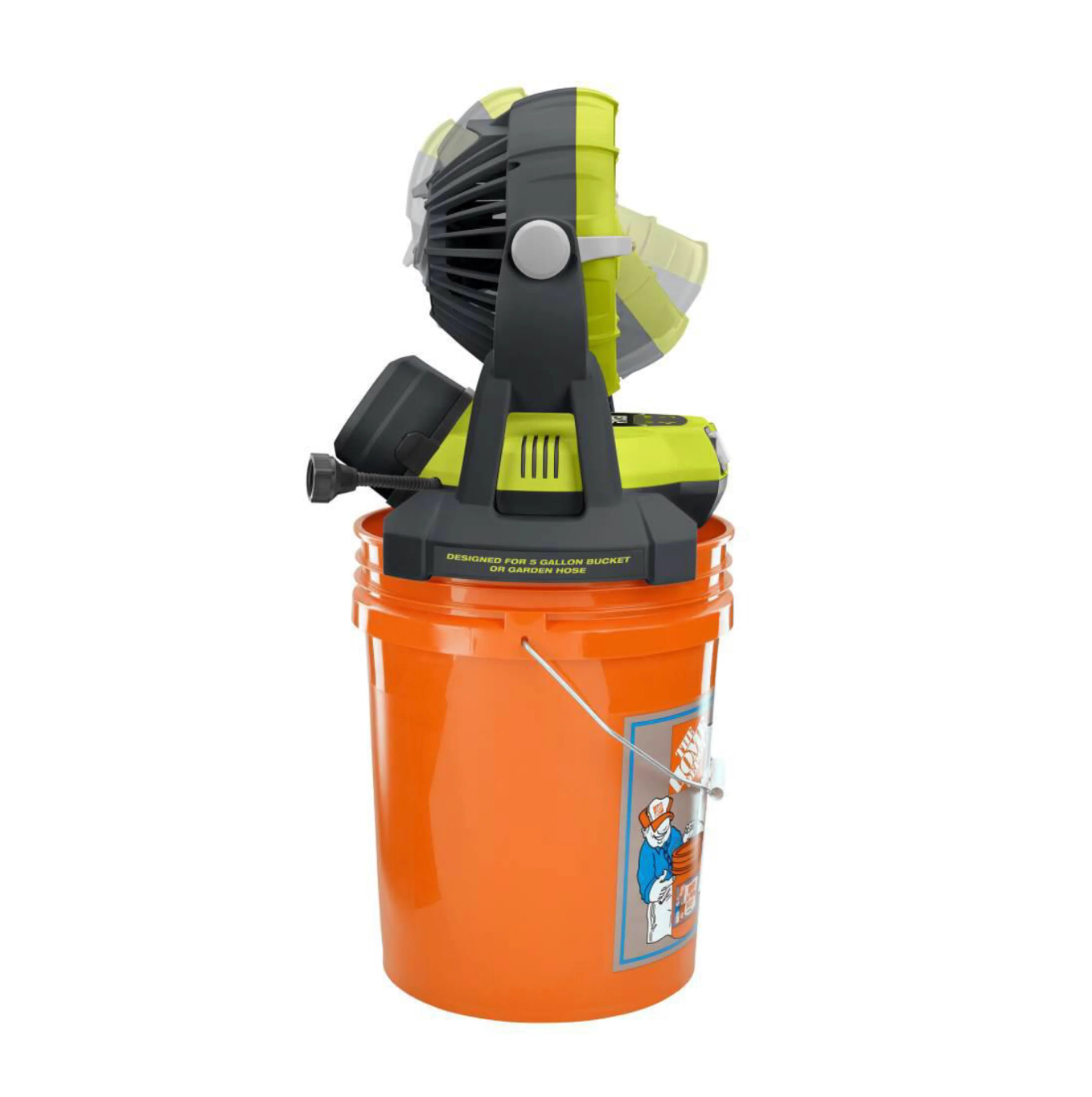 18-Volt ONE+ Bucket Top Misting Fan - Image 5