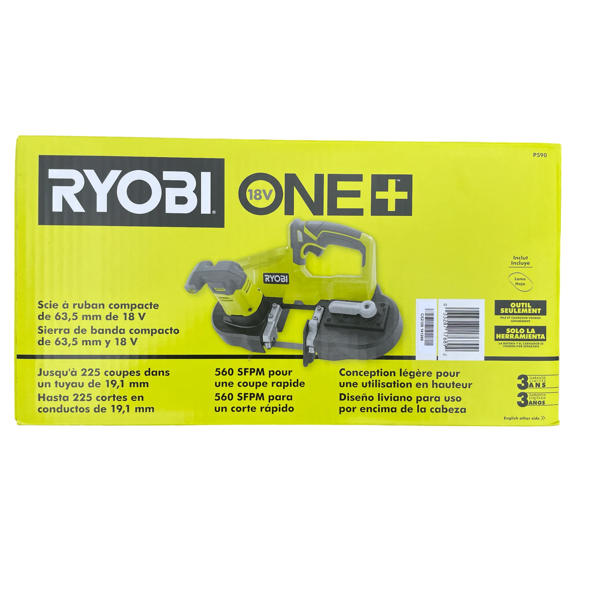 18-Volt ONE+ Cordless 2.5 in. Portable Band Saw (Tool Only) - Image 3