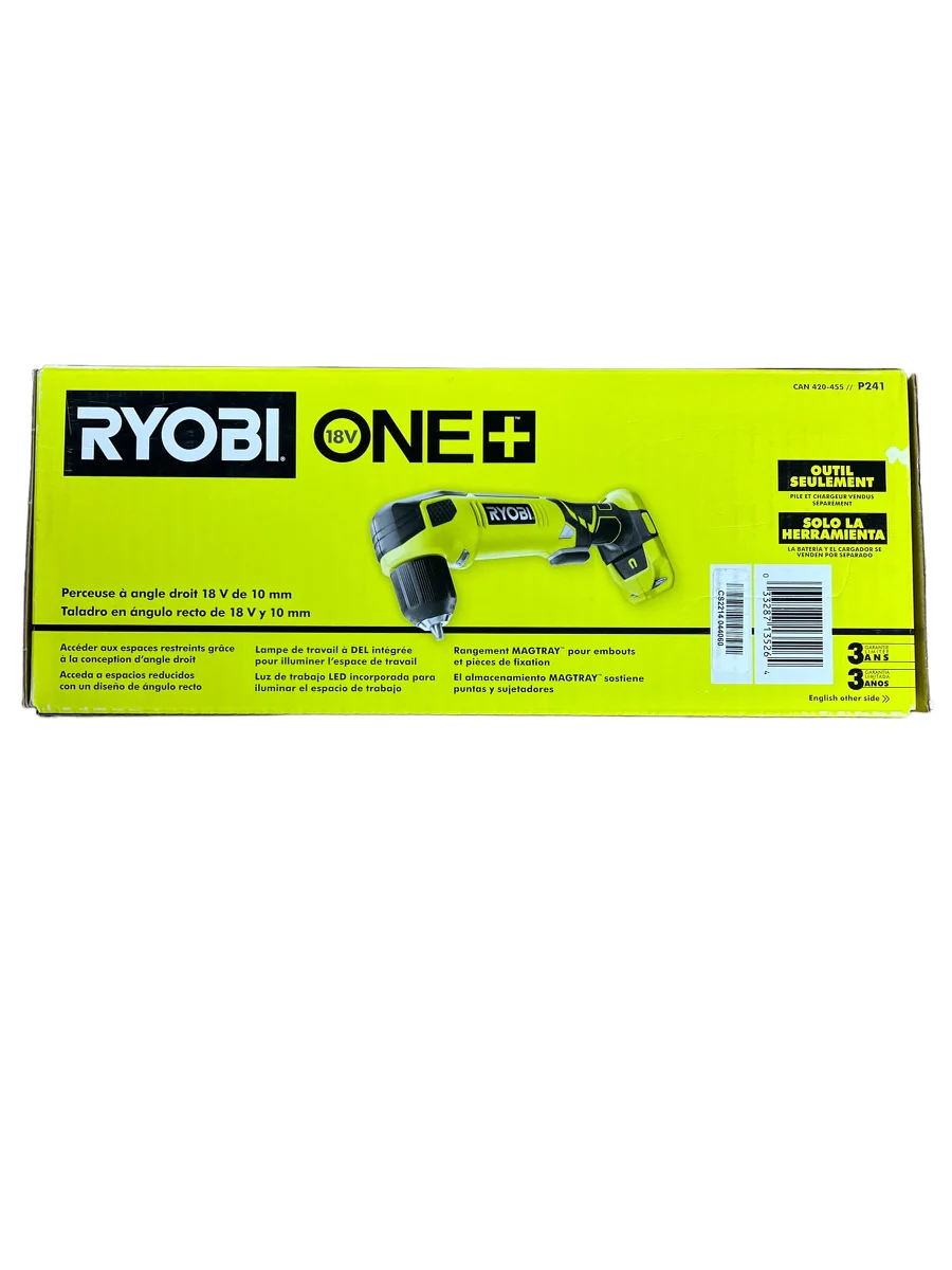 18-Volt ONE+ Cordless 3/8 in. Right Angle Drill (Tool-Only) - Image 2