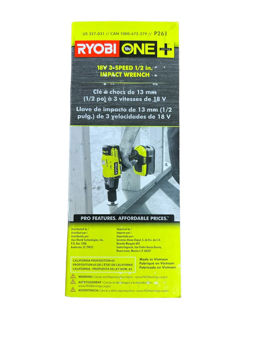 18-Volt ONE+ Cordless 3-Speed 1/2 in. Impact Wrench (Tool-Only) - Image 3