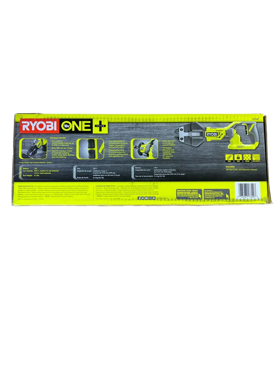 18-Volt ONE+ Cordless Bolt Cutters (Tool Only) - Image 6