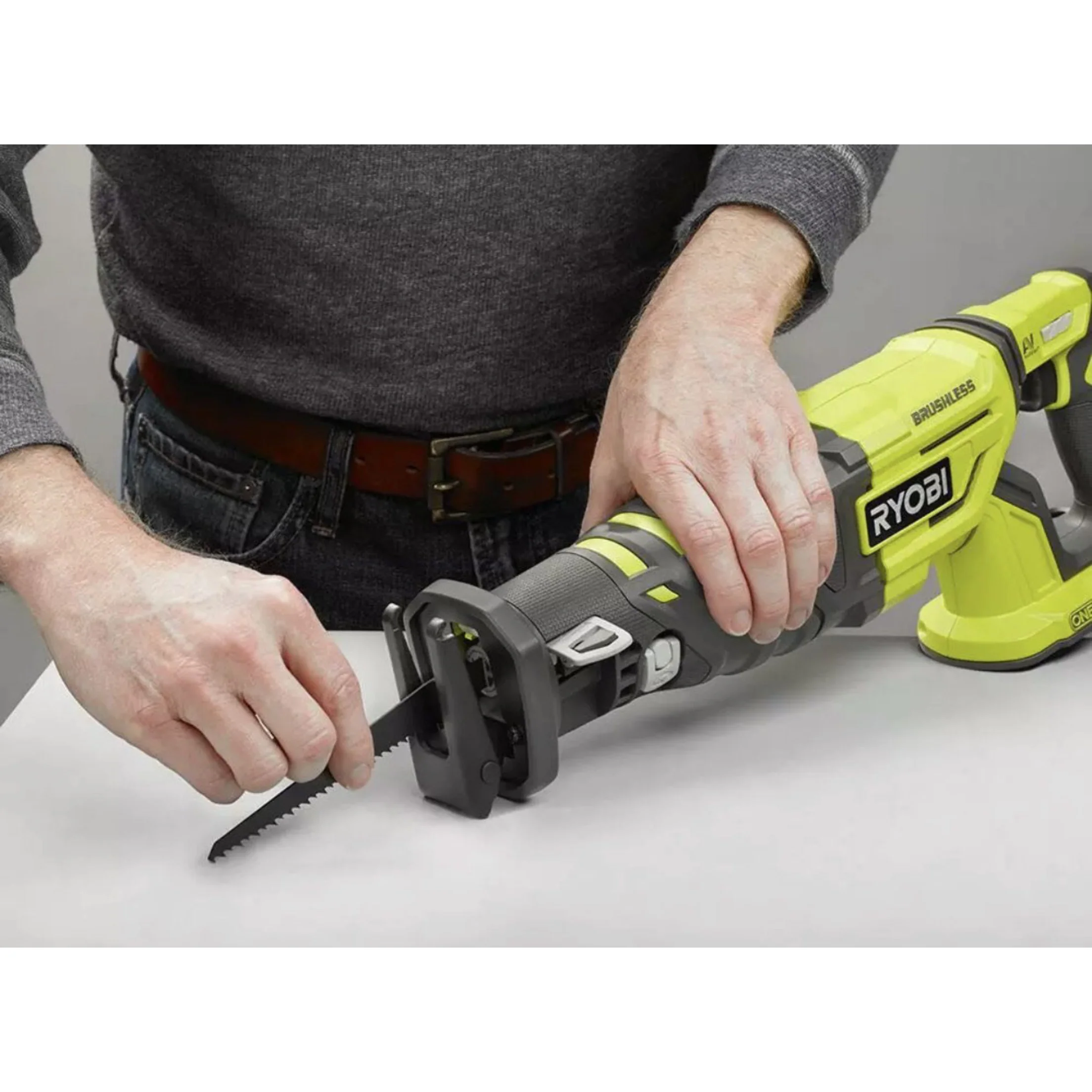 18-Volt ONE+ Cordless Brushless Reciprocating Saw (Tool Only) - Image 4