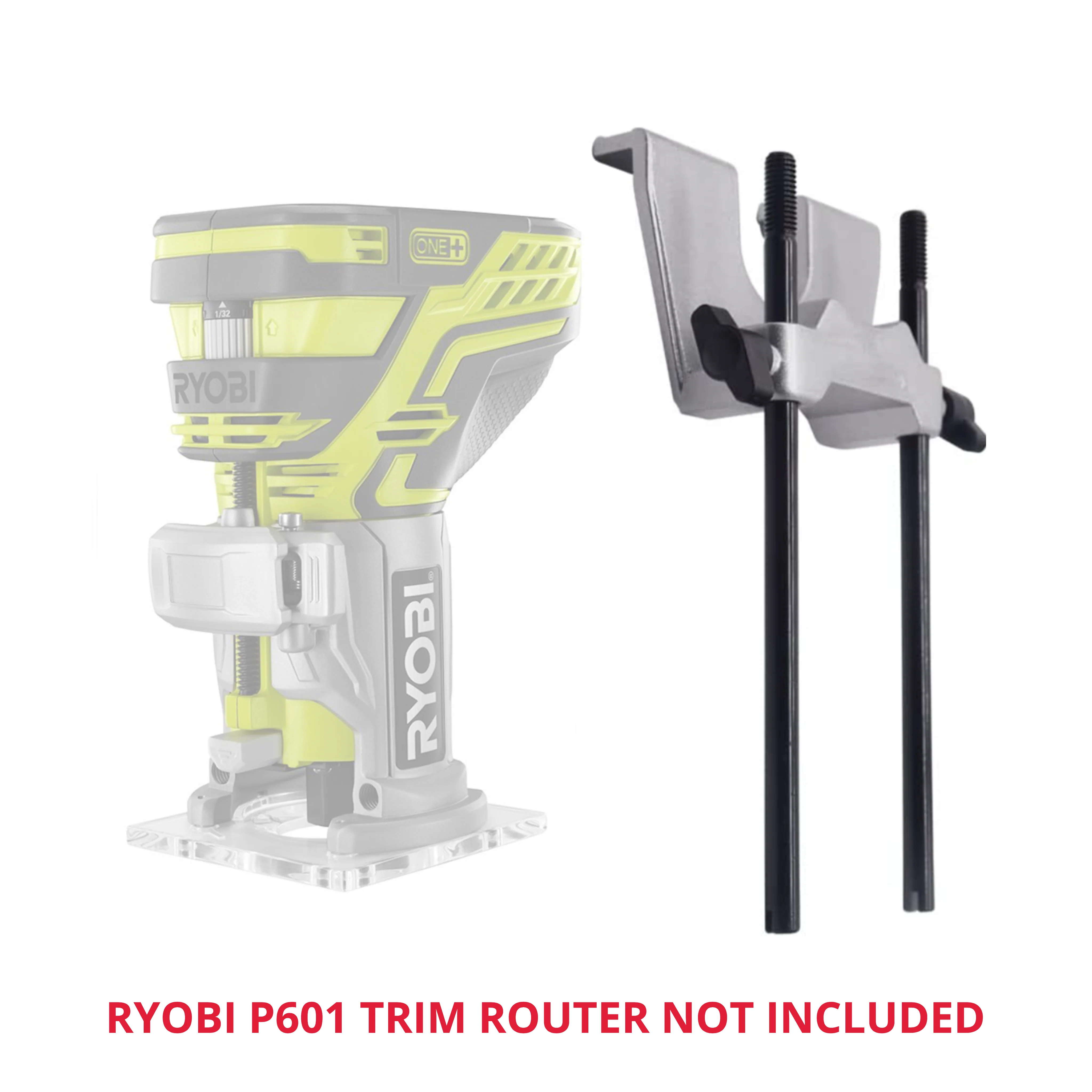 18-Volt ONE+ Cordless Fixed Base Trim Router Edge Guide - Image 4