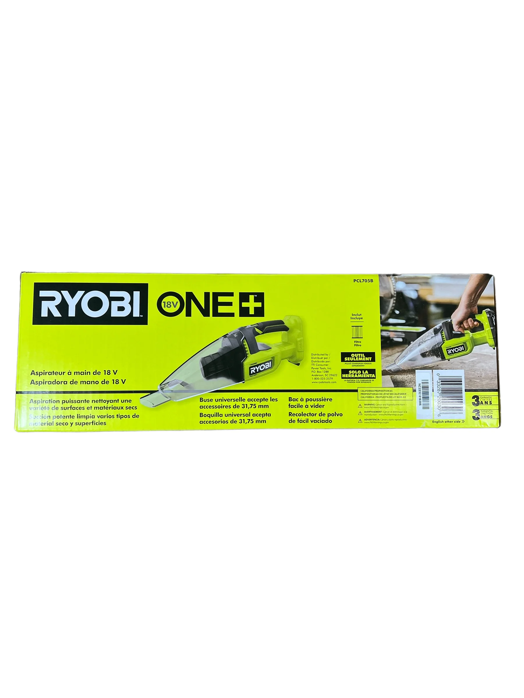 18-Volt ONE+ Cordless Multi-Surface Handheld Vacuum (Tool Only) - Image 6