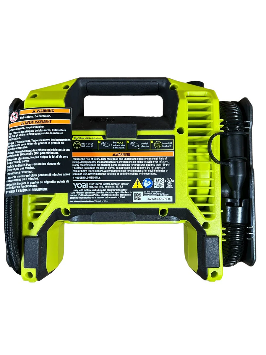 18-Volt ONE+ Dual Function Inflator/Deflator (Tool Only) - Image 4
