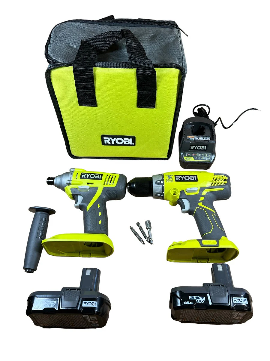 18-Volt ONE+ Hammer Drill and Impact Driver Combo Kit - Image 3
