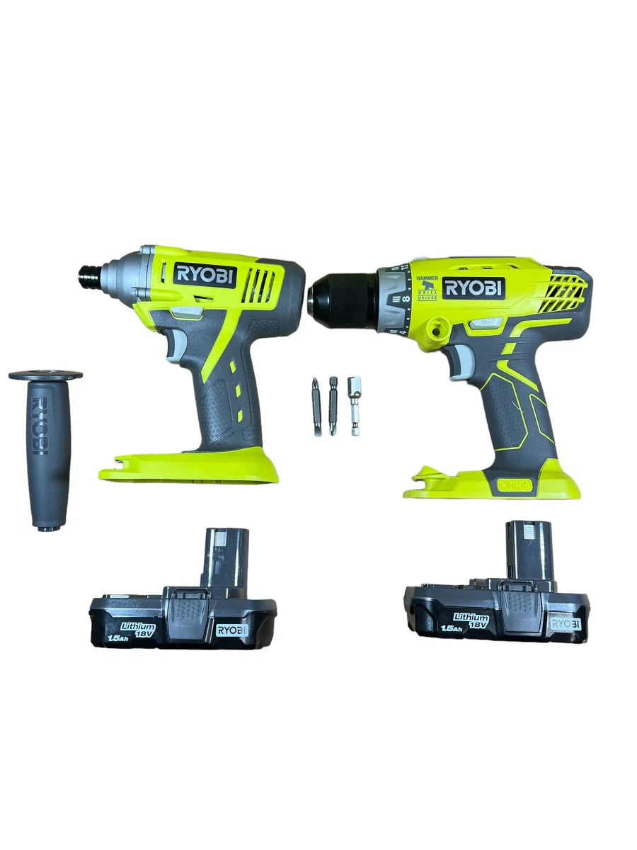 18-Volt ONE+ Hammer Drill and Impact Driver Combo Kit - Image 4