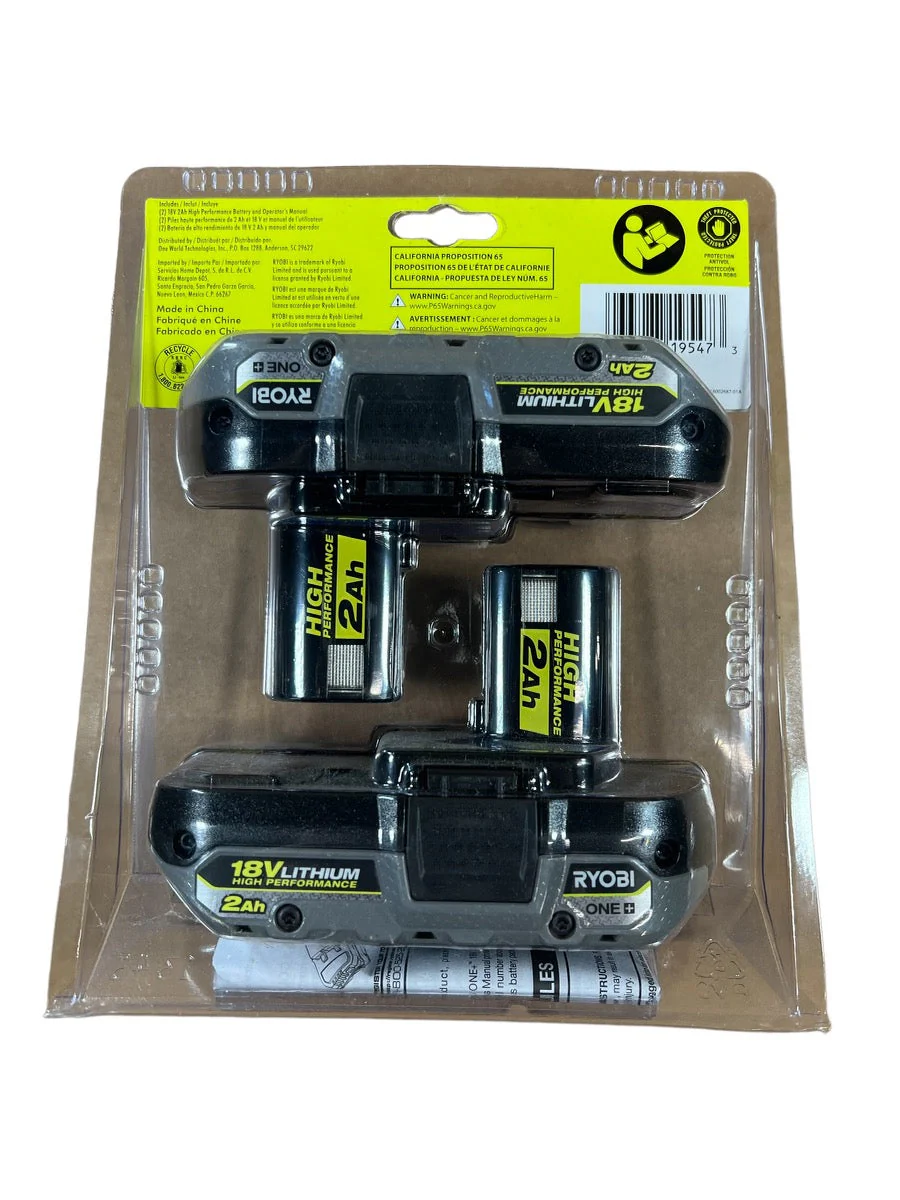 18-Volt ONE+ HP Lithium-Ion 2-Pack 2.0 Ah Batteries - Image 6