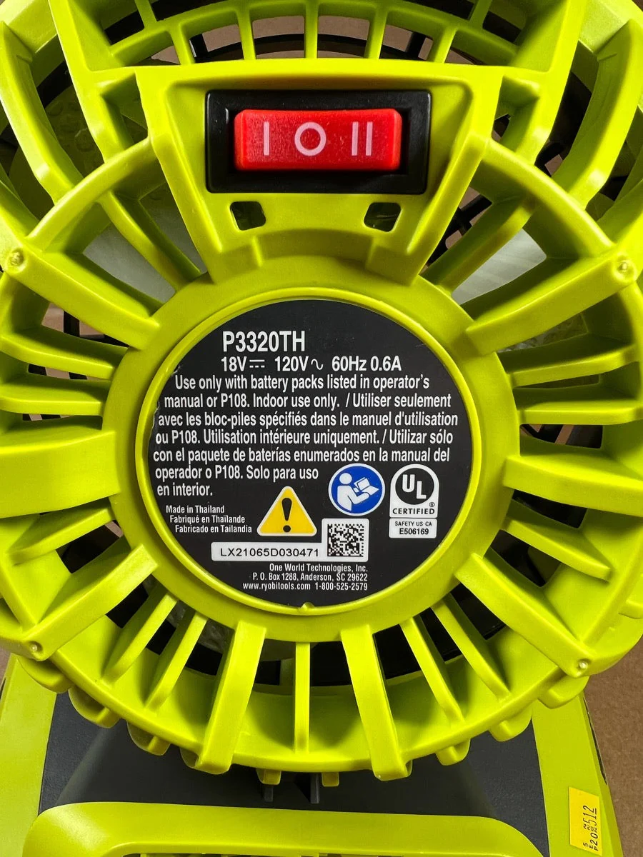 18-Volt ONE+ Hybrid Portable Fan (Tool Only) - Image 6