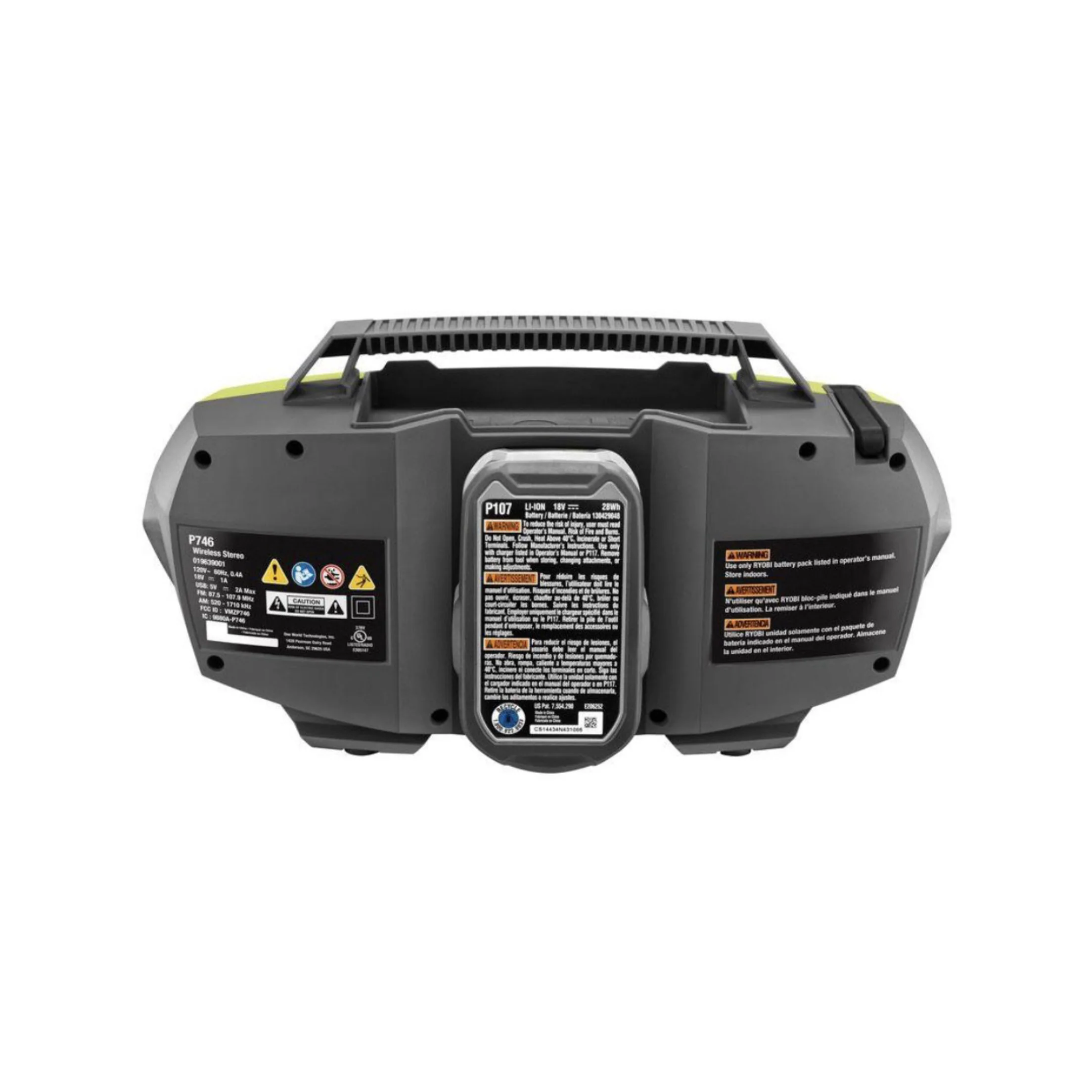 18-Volt ONE+ Hybrid Stereo with Bluetooth Wireless Technology (Tool Only) - Image 4