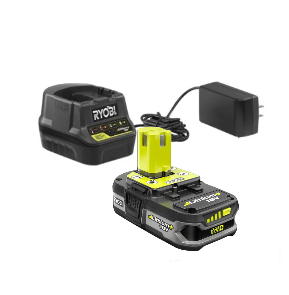 18-Volt ONE+ Lithium-Ion 1.5 Ah Battery and Charger Kit - Factory Reconditioned
