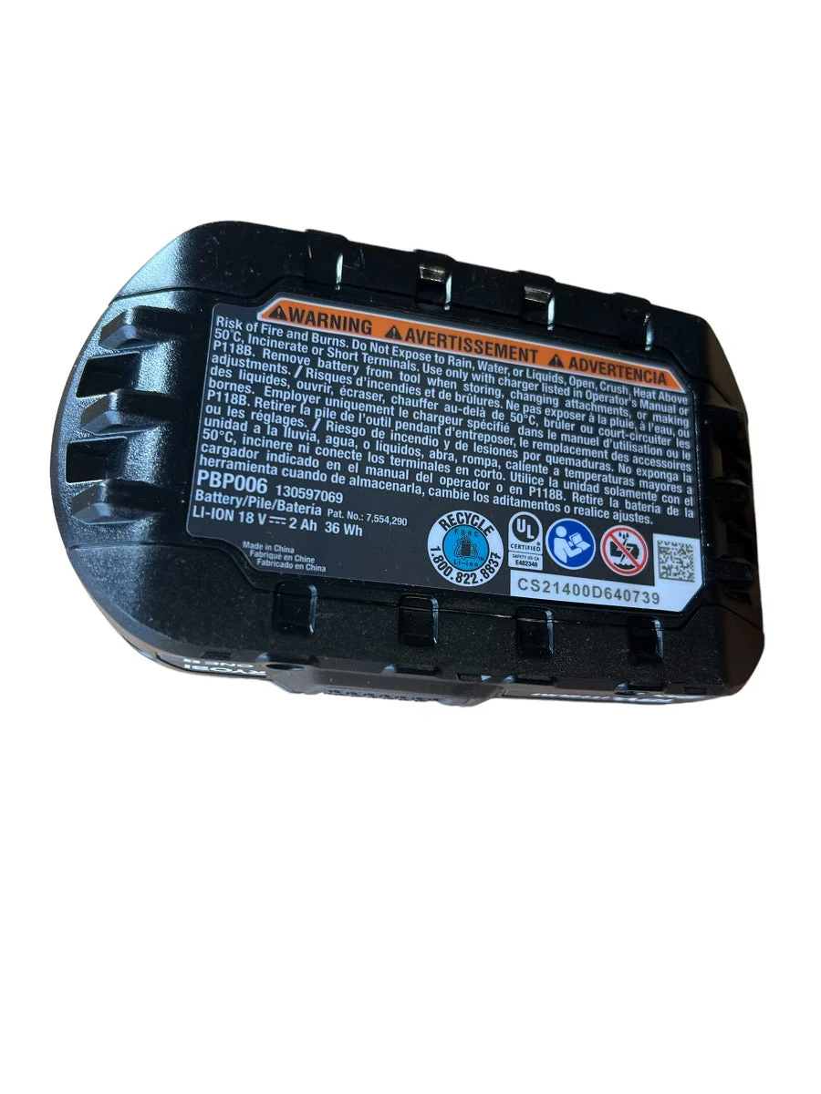18-Volt ONE+ Lithium-Ion 2.0 Ah Battery - Image 3