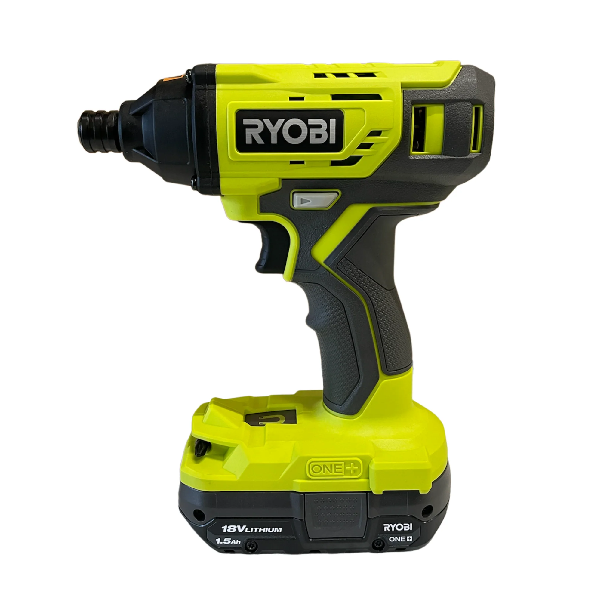 18-Volt ONE+ Lithium-Ion Cordless 1/4 in. Impact Driver Kit with 1.5 Ah Battery and Charger - Image 3