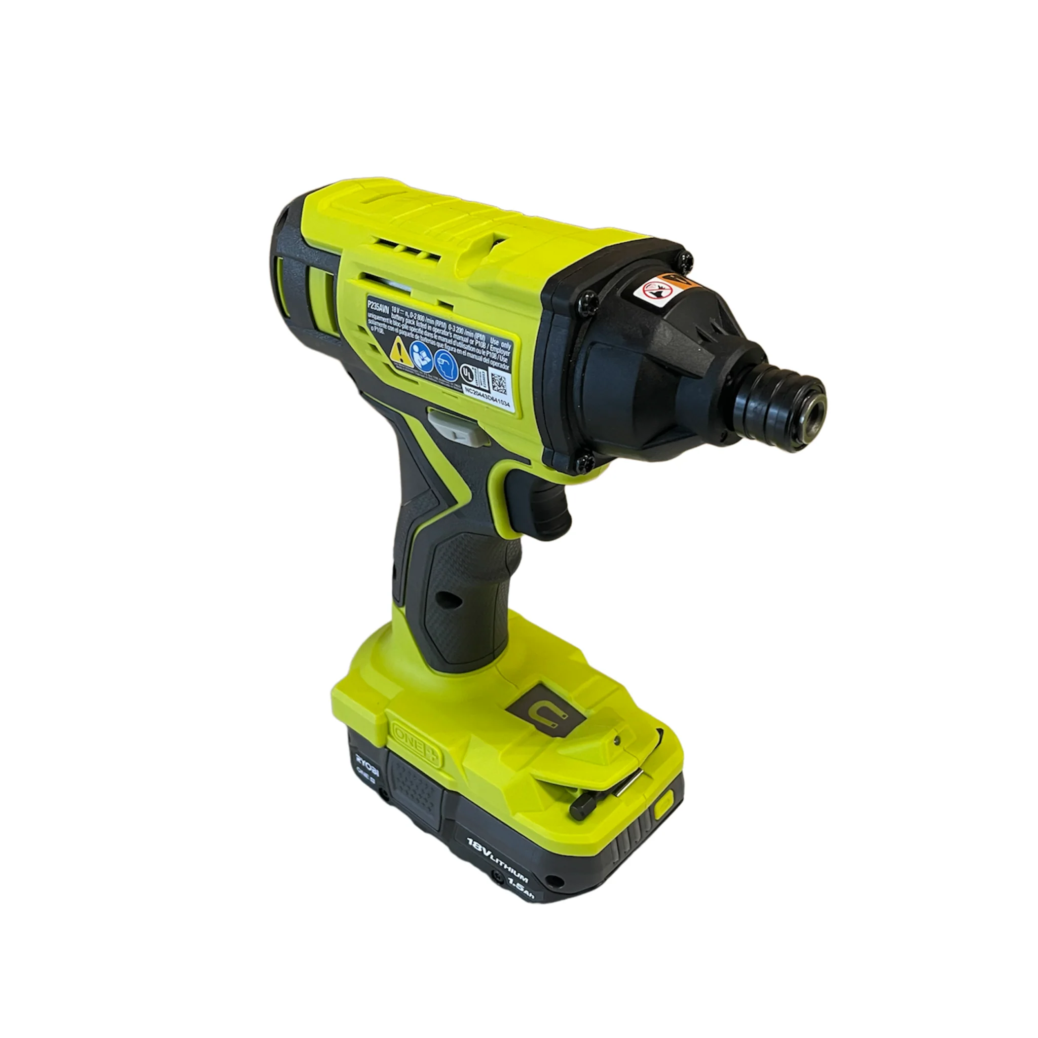 18-Volt ONE+ Lithium-Ion Cordless 1/4 in. Impact Driver Kit with 1.5 Ah Battery and Charger - Image 4