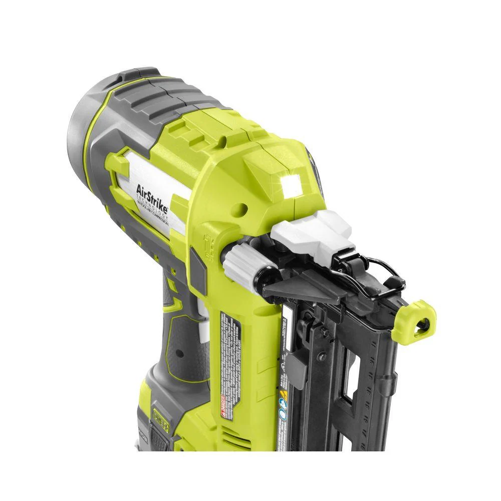 18-Volt ONE+ Lithium-Ion Cordless AirStrike 16-Gauge Cordless Straight Finish Nailer (Tool Only) - Image 5
