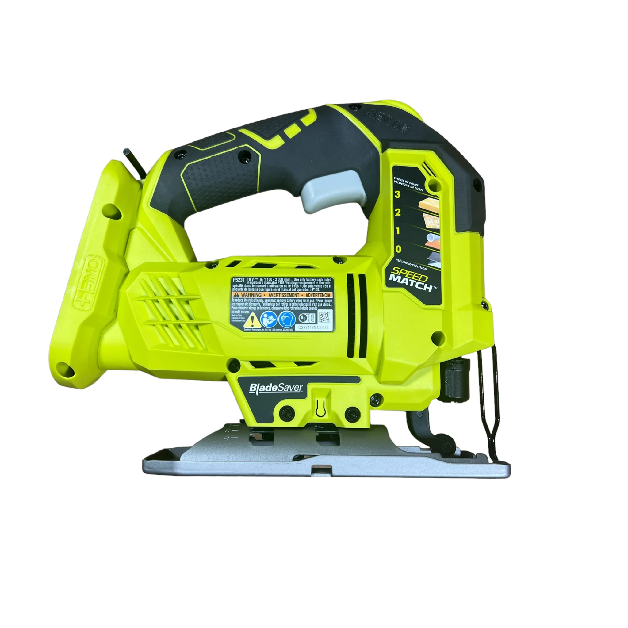 18-Volt ONE+ Lithium-Ion Cordless Orbital Jig Saw - Image 2