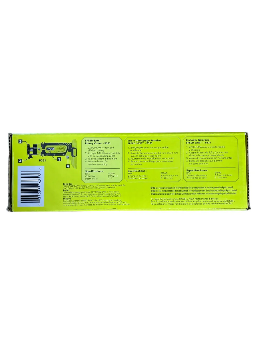 18-Volt ONE+ SPEED SAW Rotary Cutter (Tool Only) - Image 3