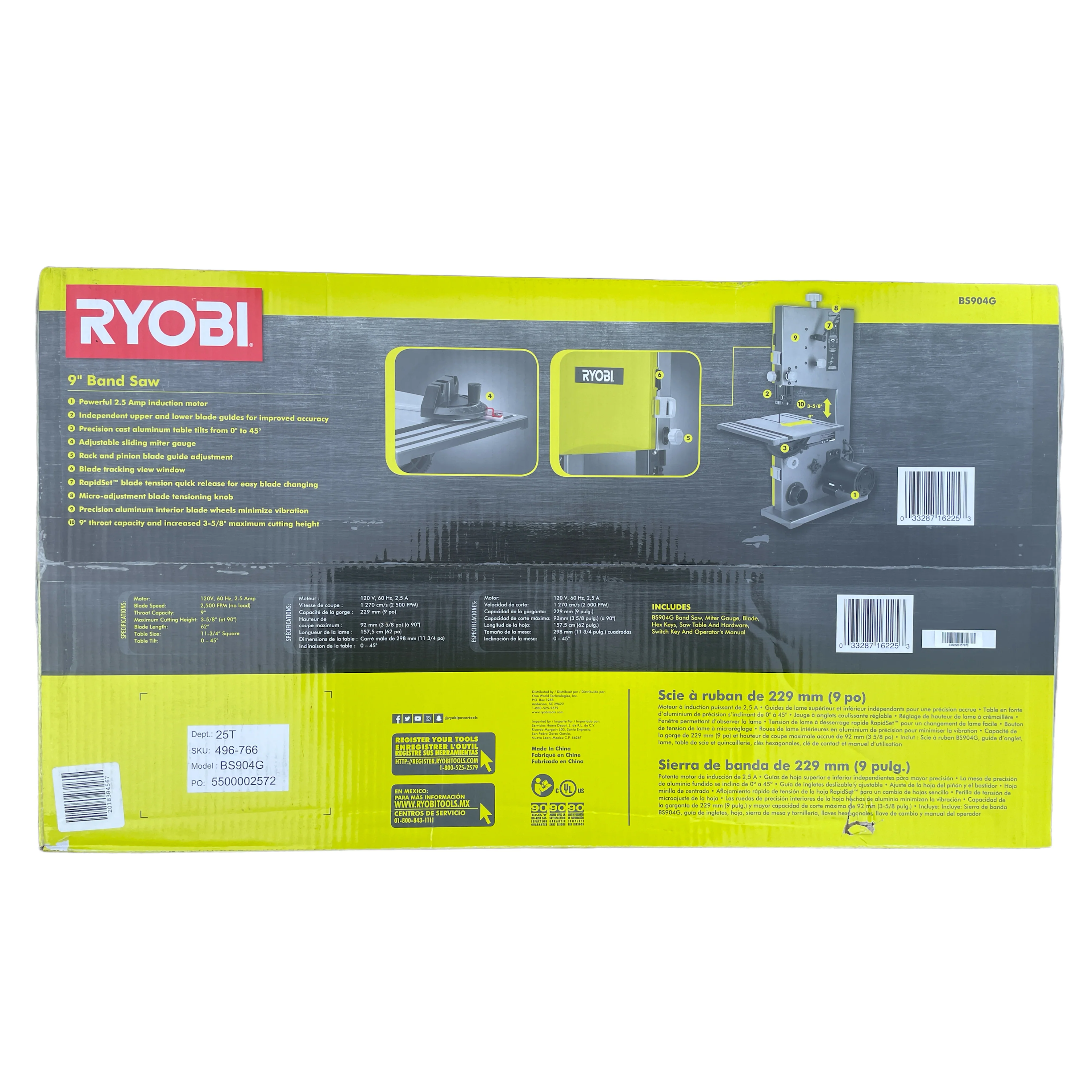 2.5 Amp 9 in. Band Saw - Image 2