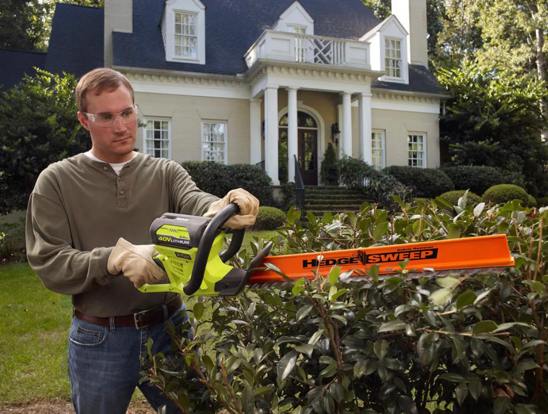 24 in. 40-Volt Lithium-Ion Cordless Hedge Trimmer (Tool Only) - Image 7