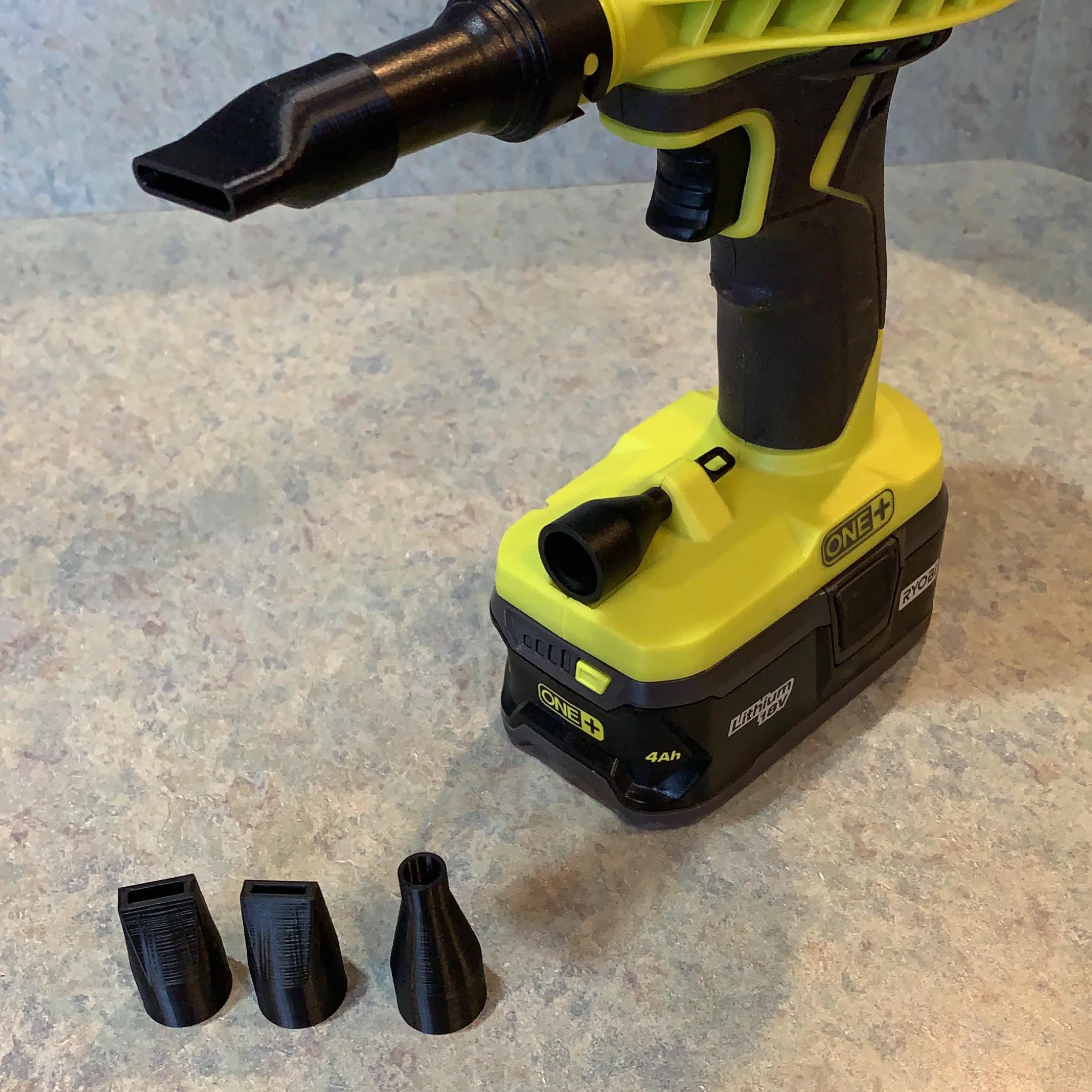 4-Piece High Volume Nozzle Accessory Kit for Ryobi 18-Volt ONE+ Power Inflator P738 - Image 8