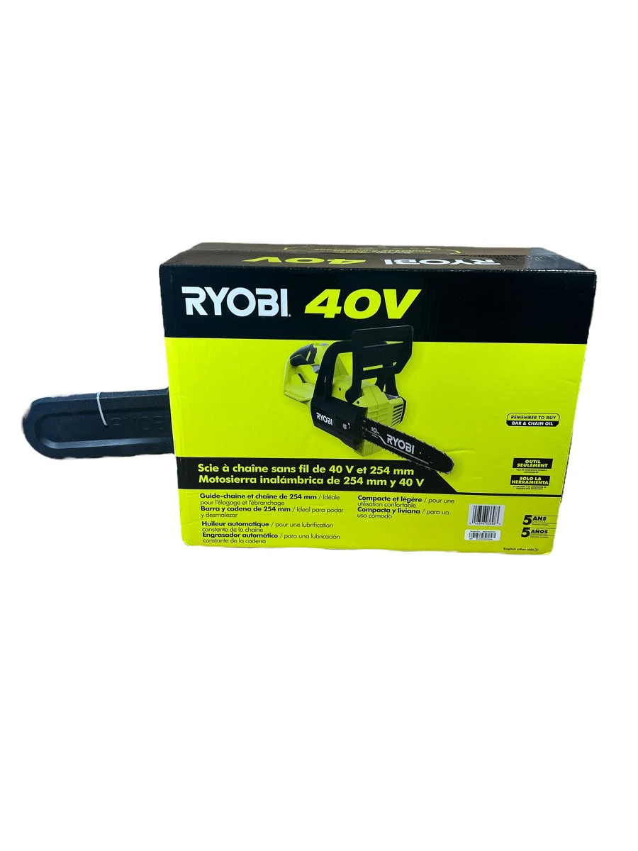40-Volt 10 in. Cordless Battery Chainsaw (Tool Only) - Image 2