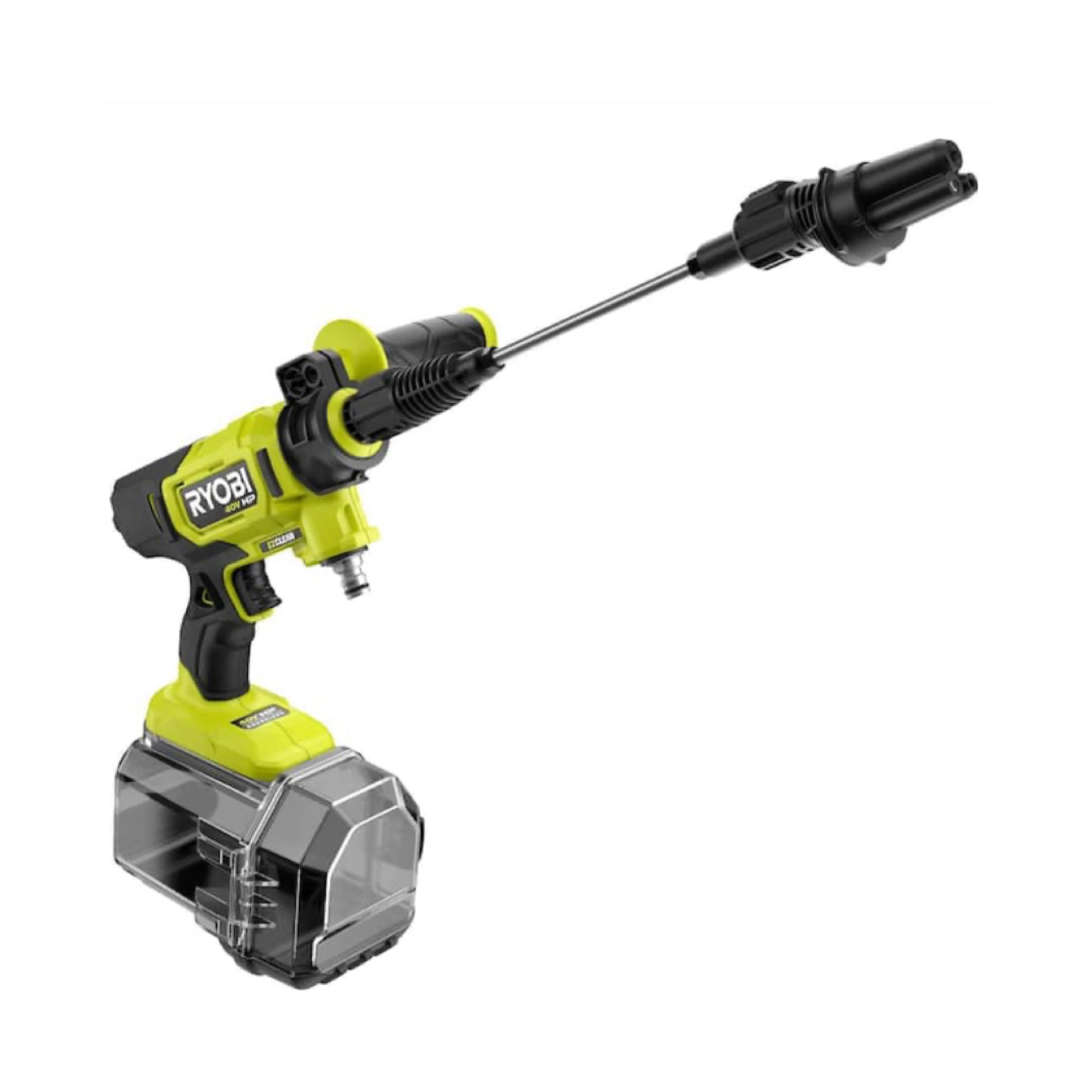 40-Volt HP Brushless EZClean 600 PSI 0.7 GPM Cold Water Power Cleaner with 2.0 Ah Battery and Charger - Image 3