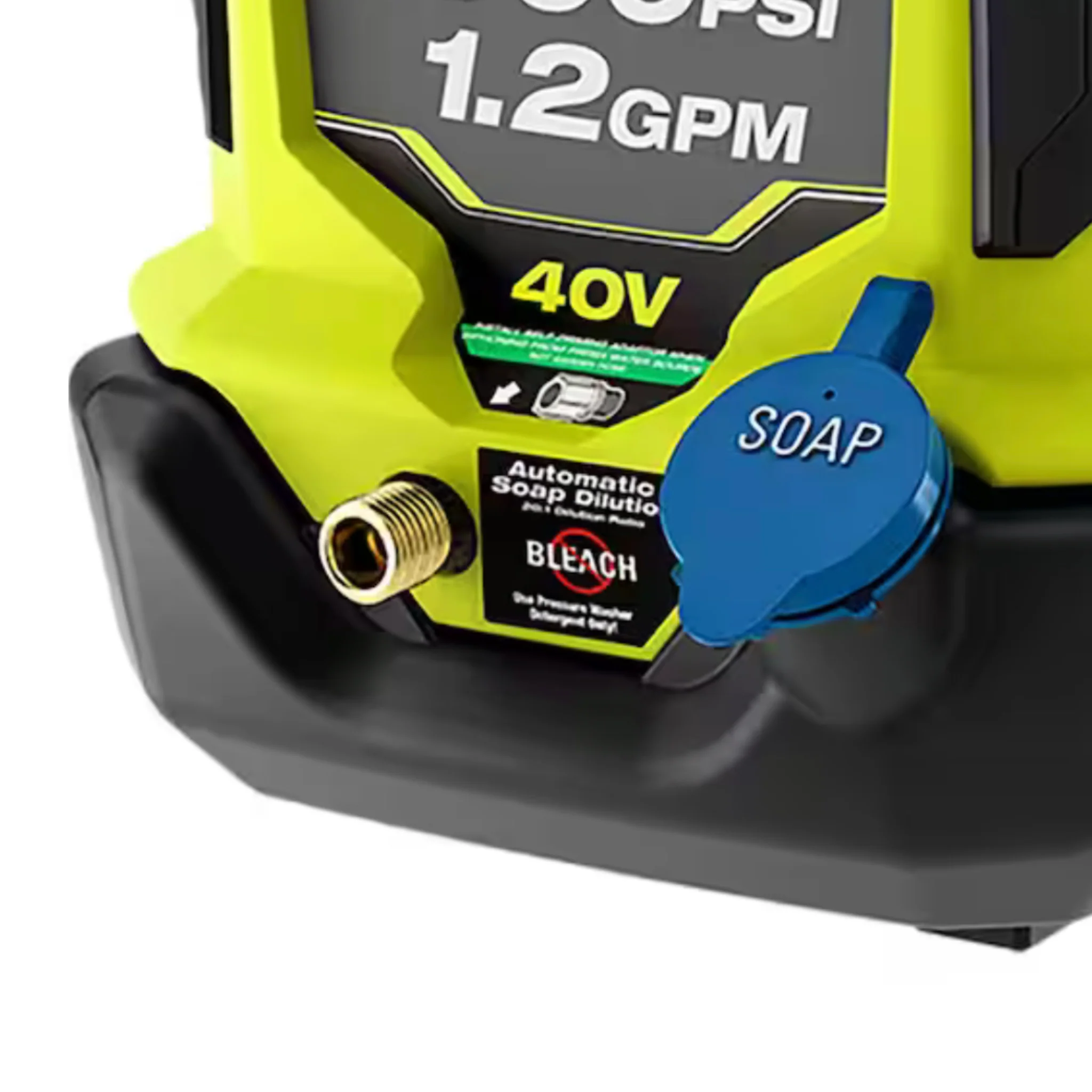 40-Volt HP Brushless Whisper Series 1500 PSI 1.2 GPM Cold Water Electric Pressure Washer (Tool Only) - Image 5