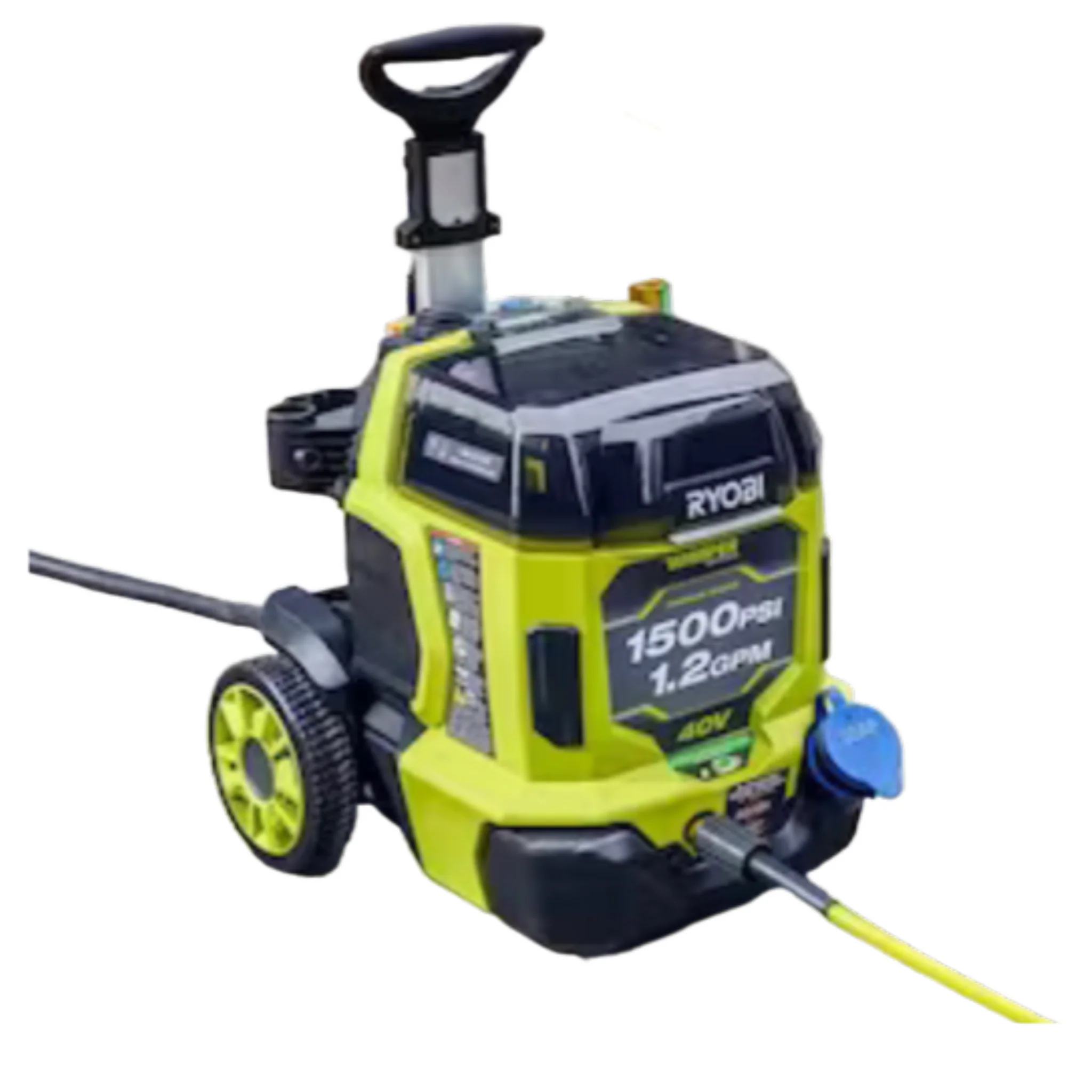 40-Volt HP Brushless Whisper Series 1500 PSI 1.2 GPM Cold Water Electric Pressure Washer (Tool Only) - Image 7