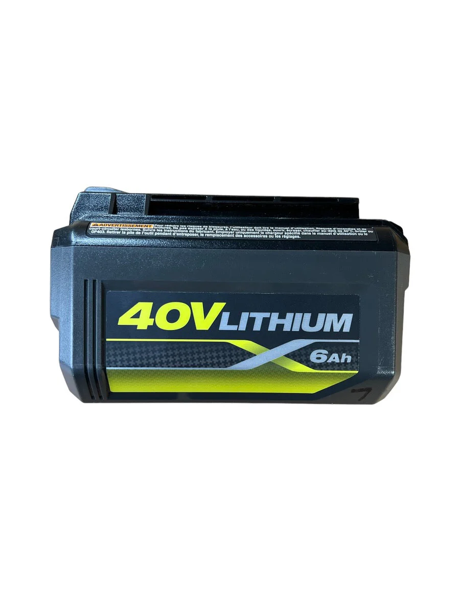 40-Volt Lithium-Ion 6 Ah High Capacity Battery - Factory Reconditioned