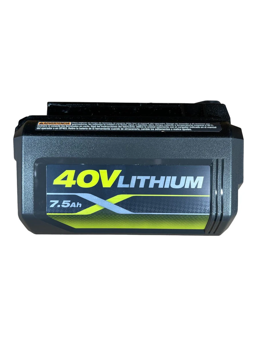 40-Volt Lithium-Ion 7.5 Ah High Capacity Battery - Factory Reconditioned