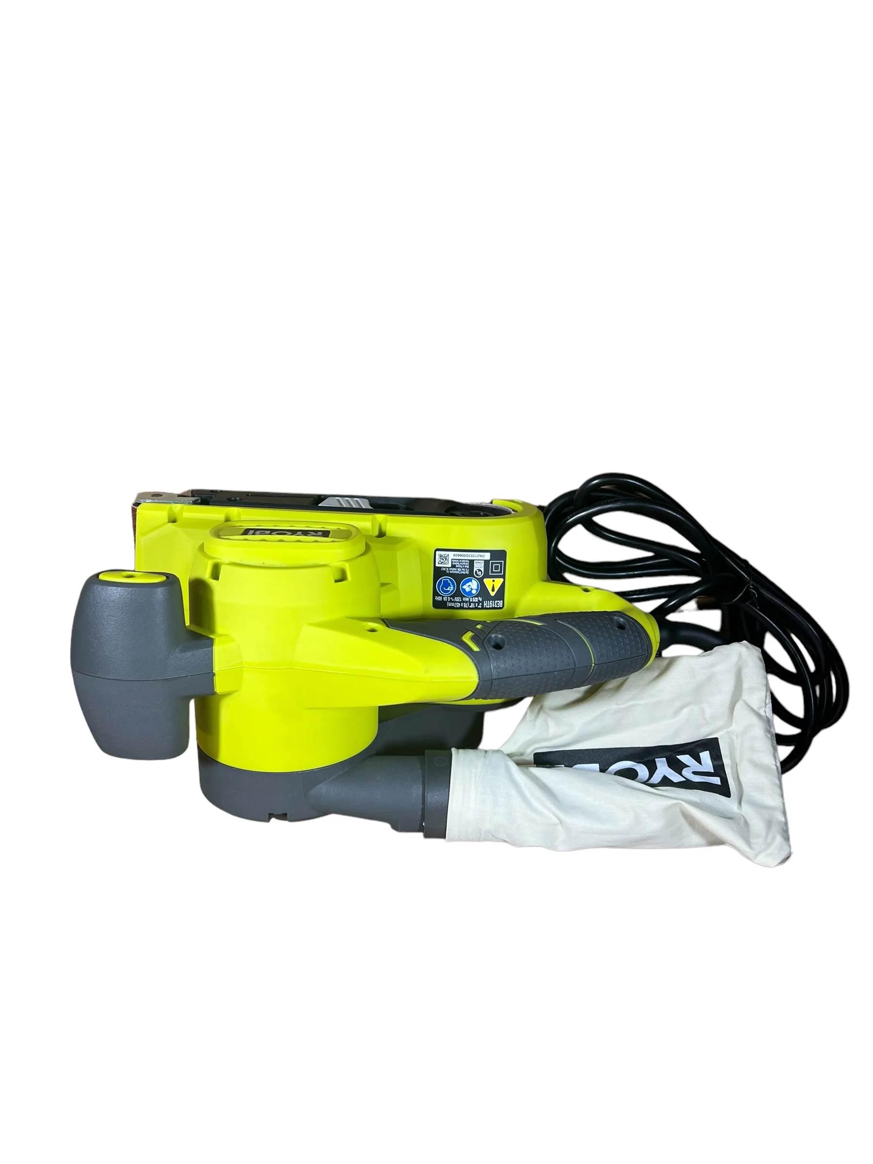 6 Amp Corded 3 in. x 18 in. Portable Belt Sander - Image 4
