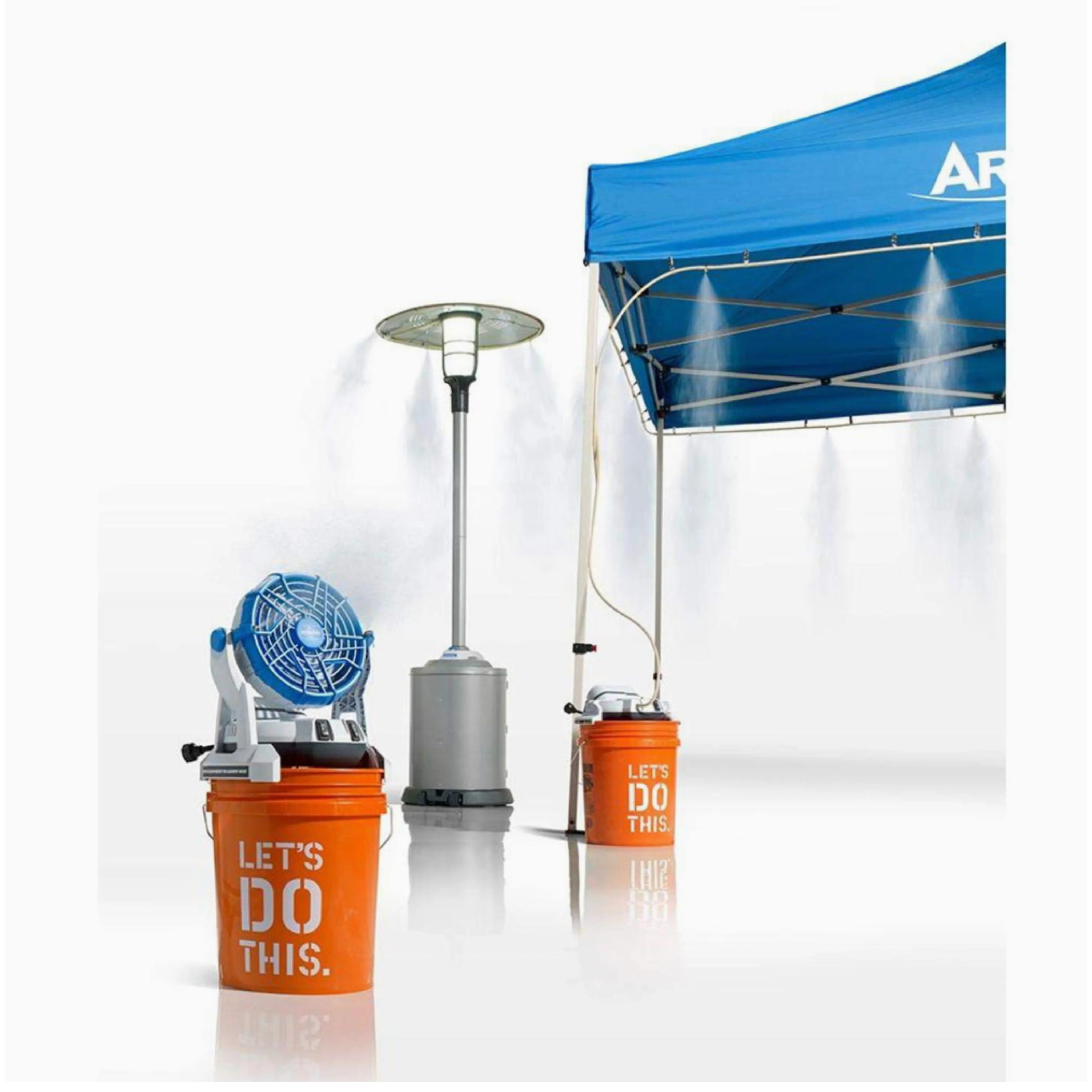 ARCTIC COVE 18-Volt Cool Cave 22 ft. Misting Kit - Image 6