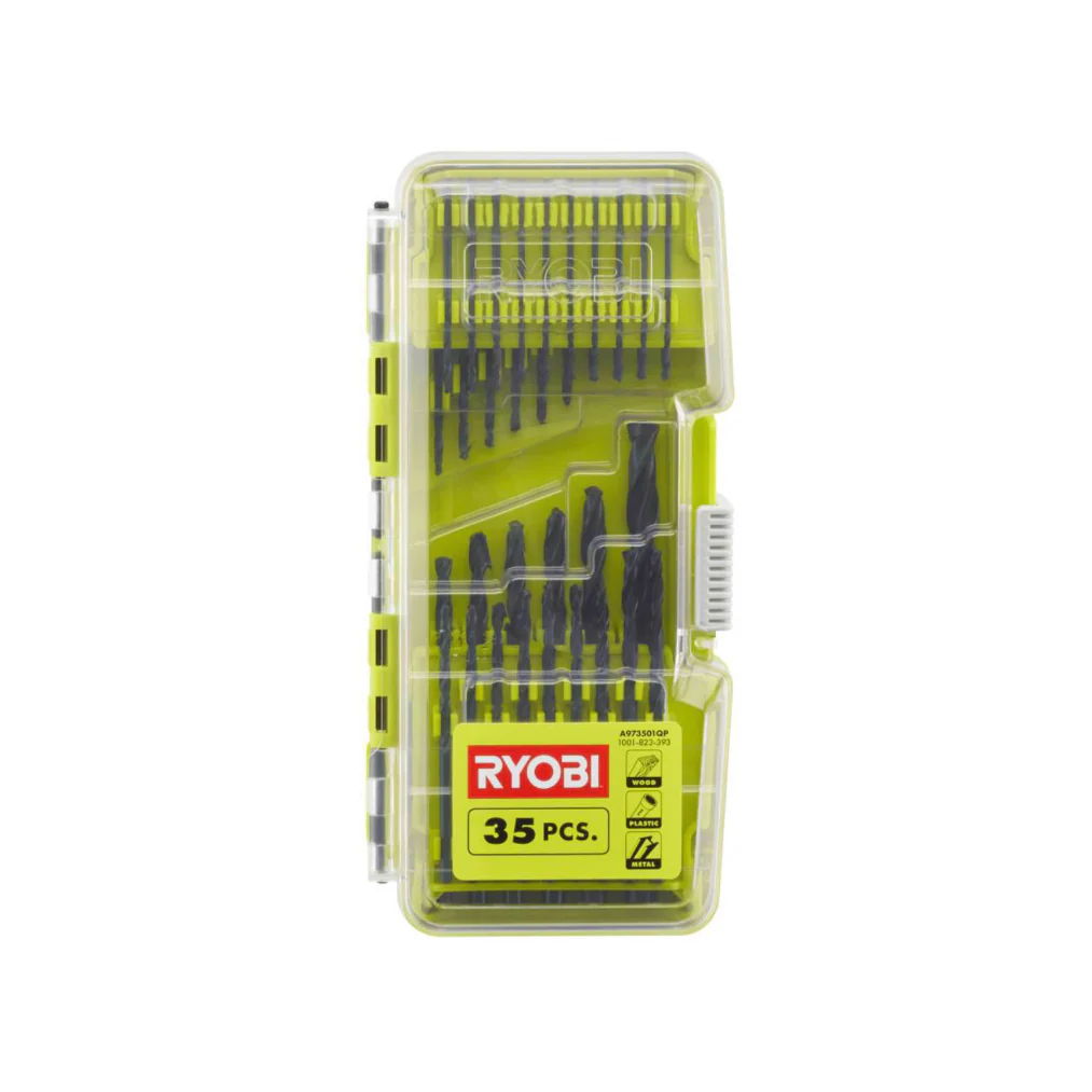 Black Oxide Drill Bit Set (35-Piece)
