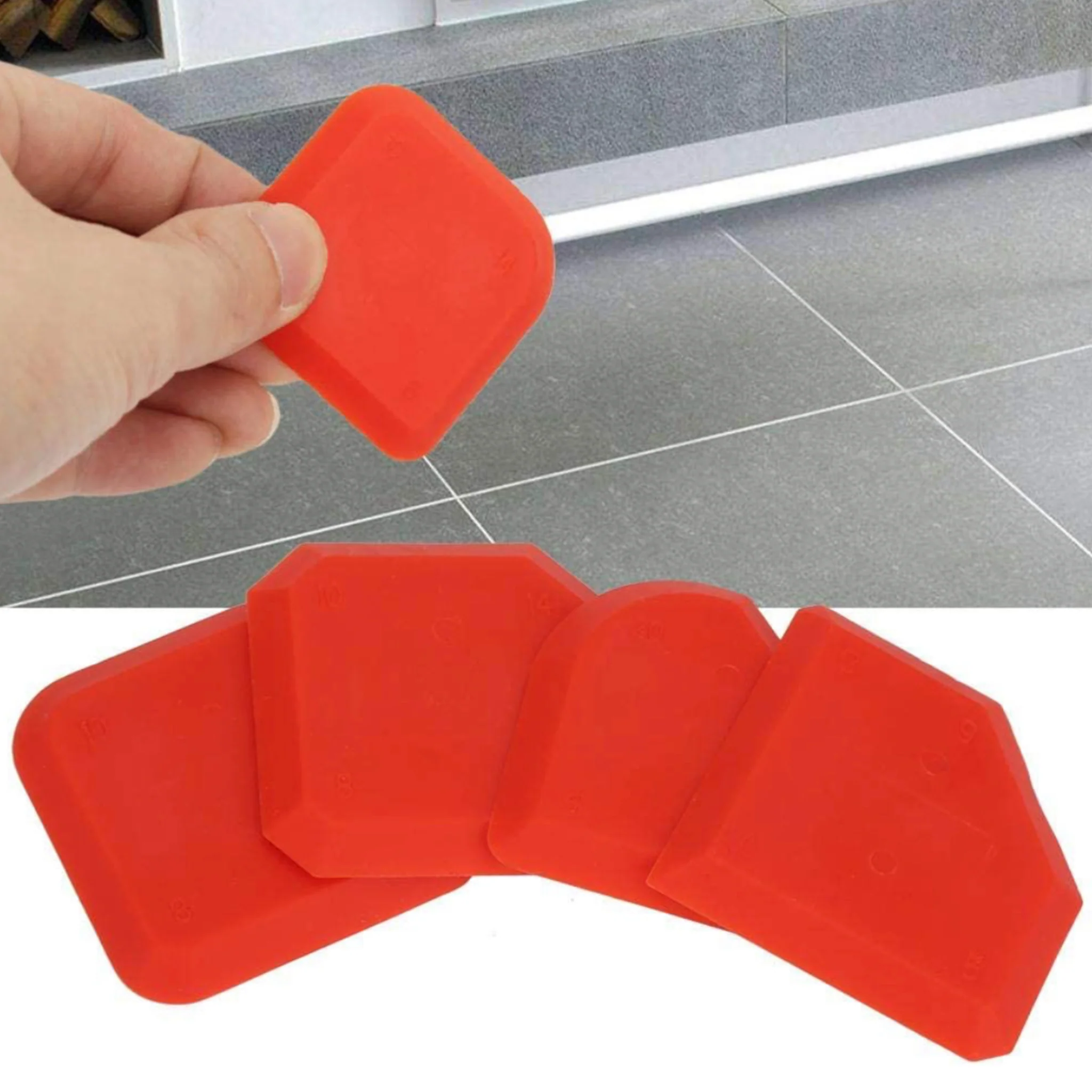 Caulking Sealant Remover Applicator Cleaner Tool Kit (4-Piece) - Image 4