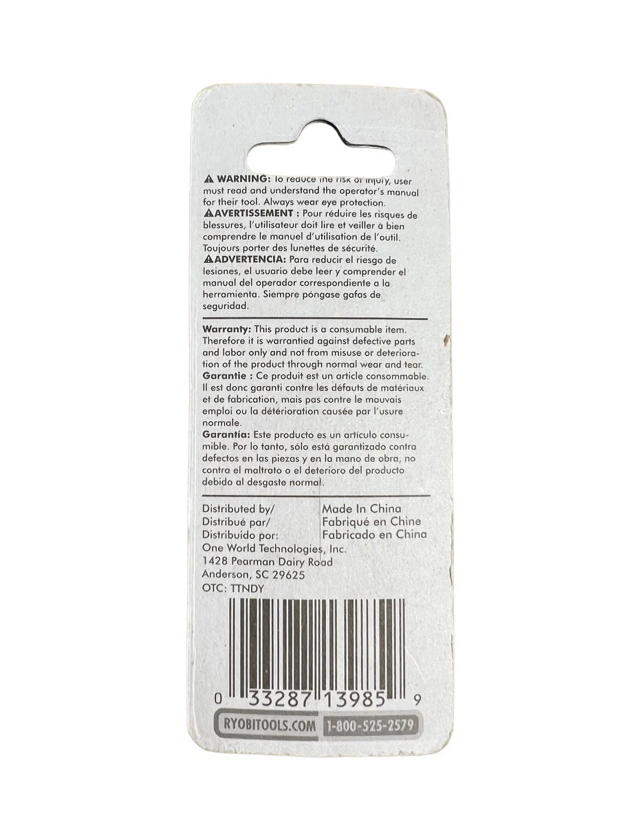 CLEARANCE RYOBI 7/64 In. Replacement Drill Bits (4-Piece) - Image 2