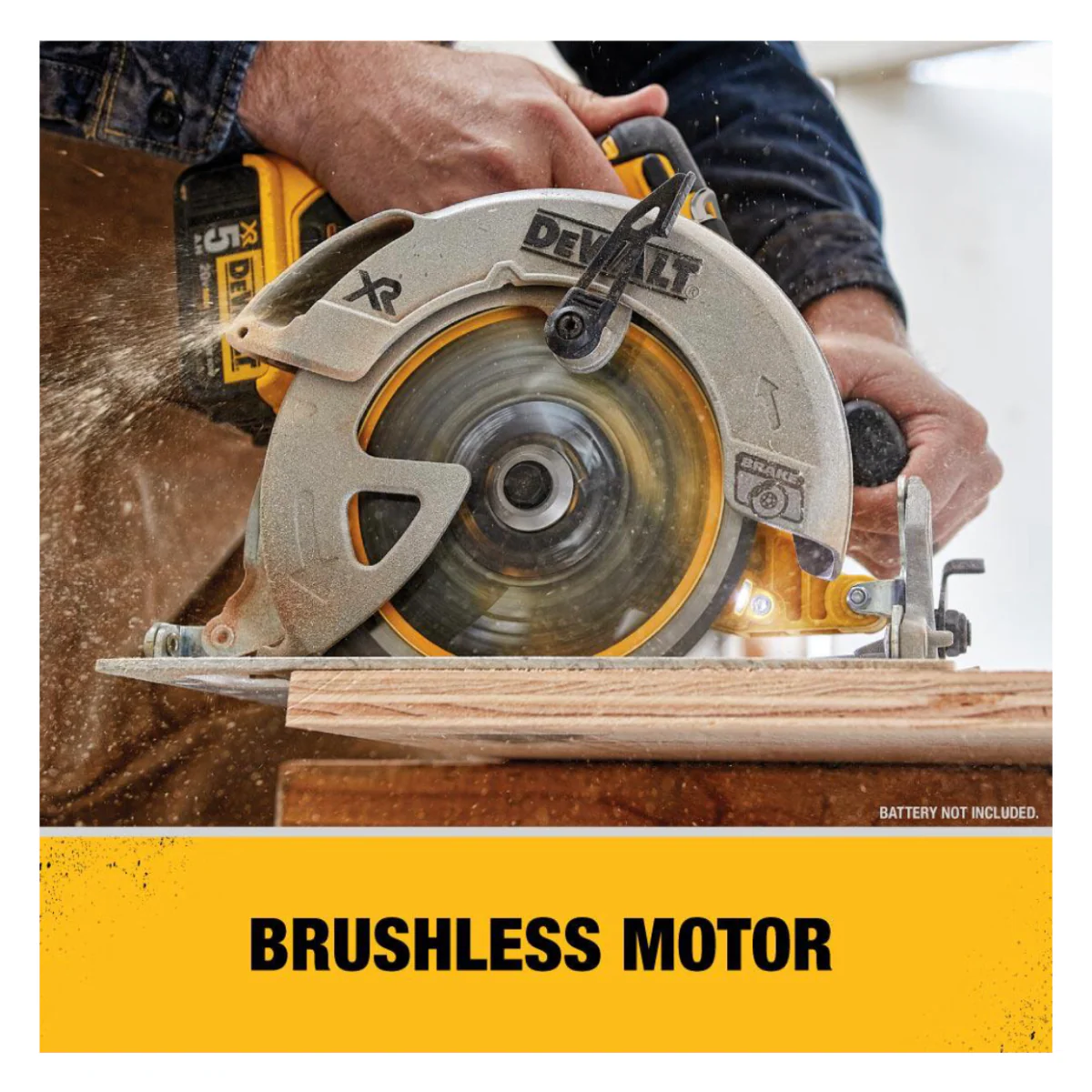 DEWALT 20-Volt MAX Lithium-Ion Cordless Brushless 7-1/4 in. Circular Saw with Brake (Tool-Only) - Image 5